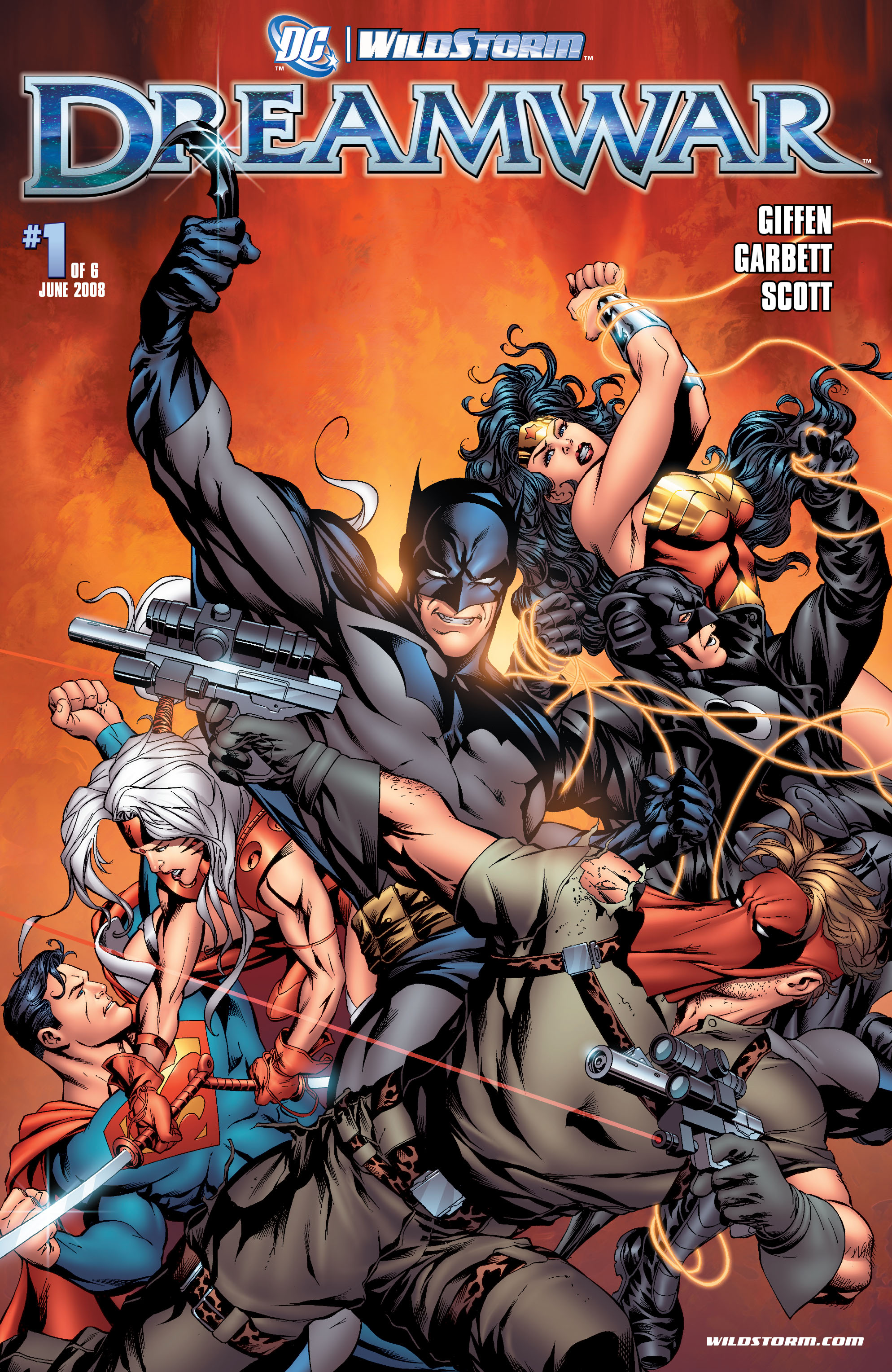 Read online DC/Wildstorm: Dreamwar comic -  Issue #1 - 1