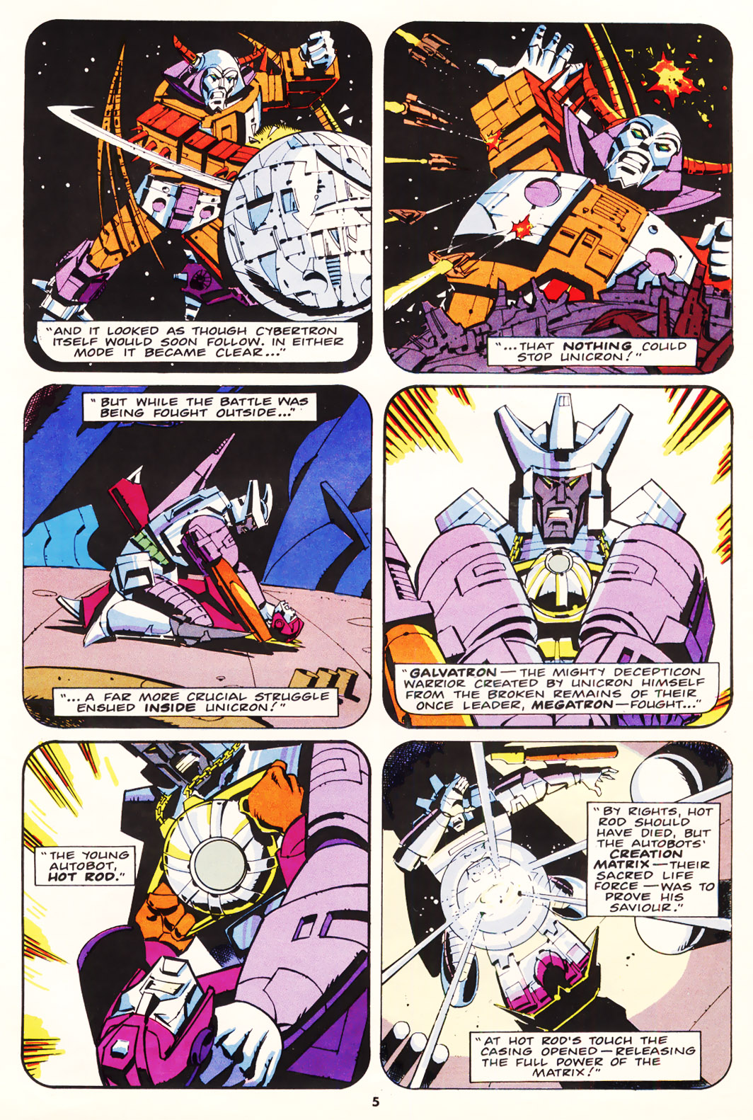 Read online The Transformers (UK) comic -  Issue #113 - 5