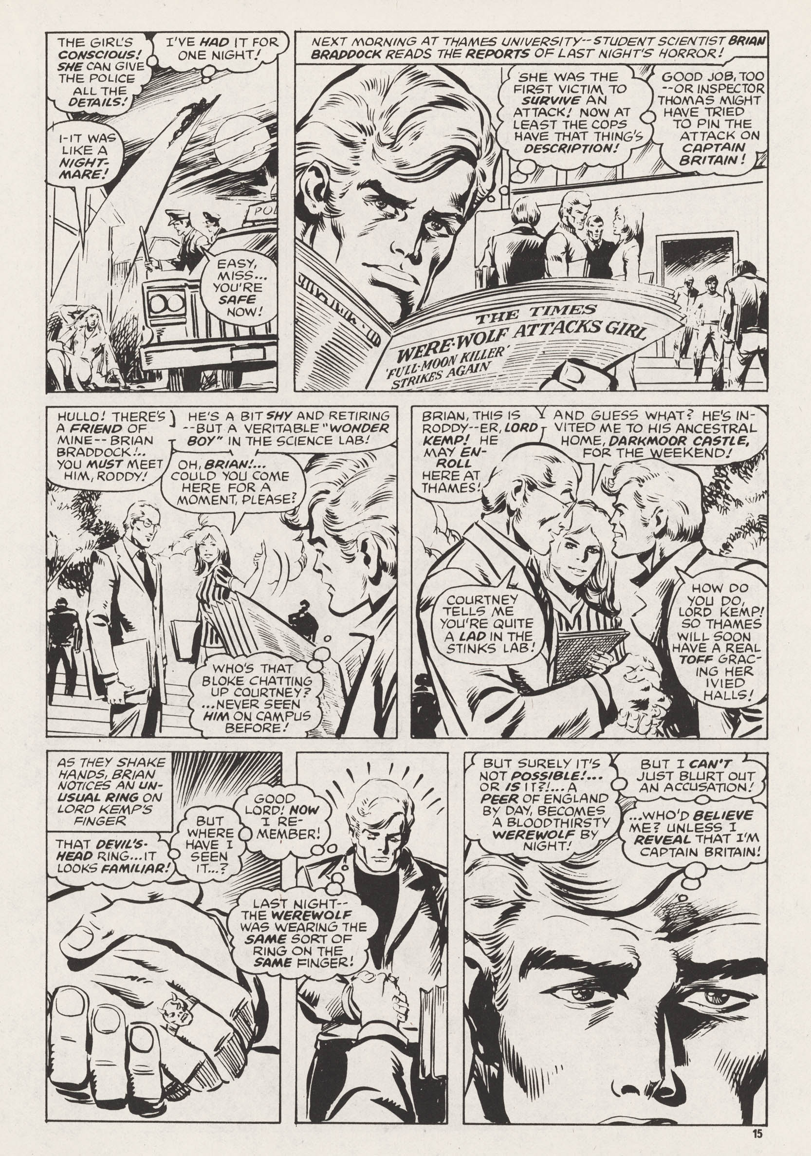 Read online Super Spider-Man and Captain Britain comic -  Issue #235 - 15