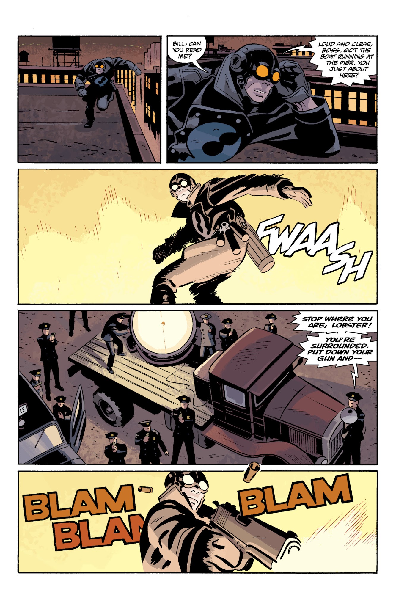 Read online Lobster Johnson: Get the Lobster comic -  Issue # TPB - 43