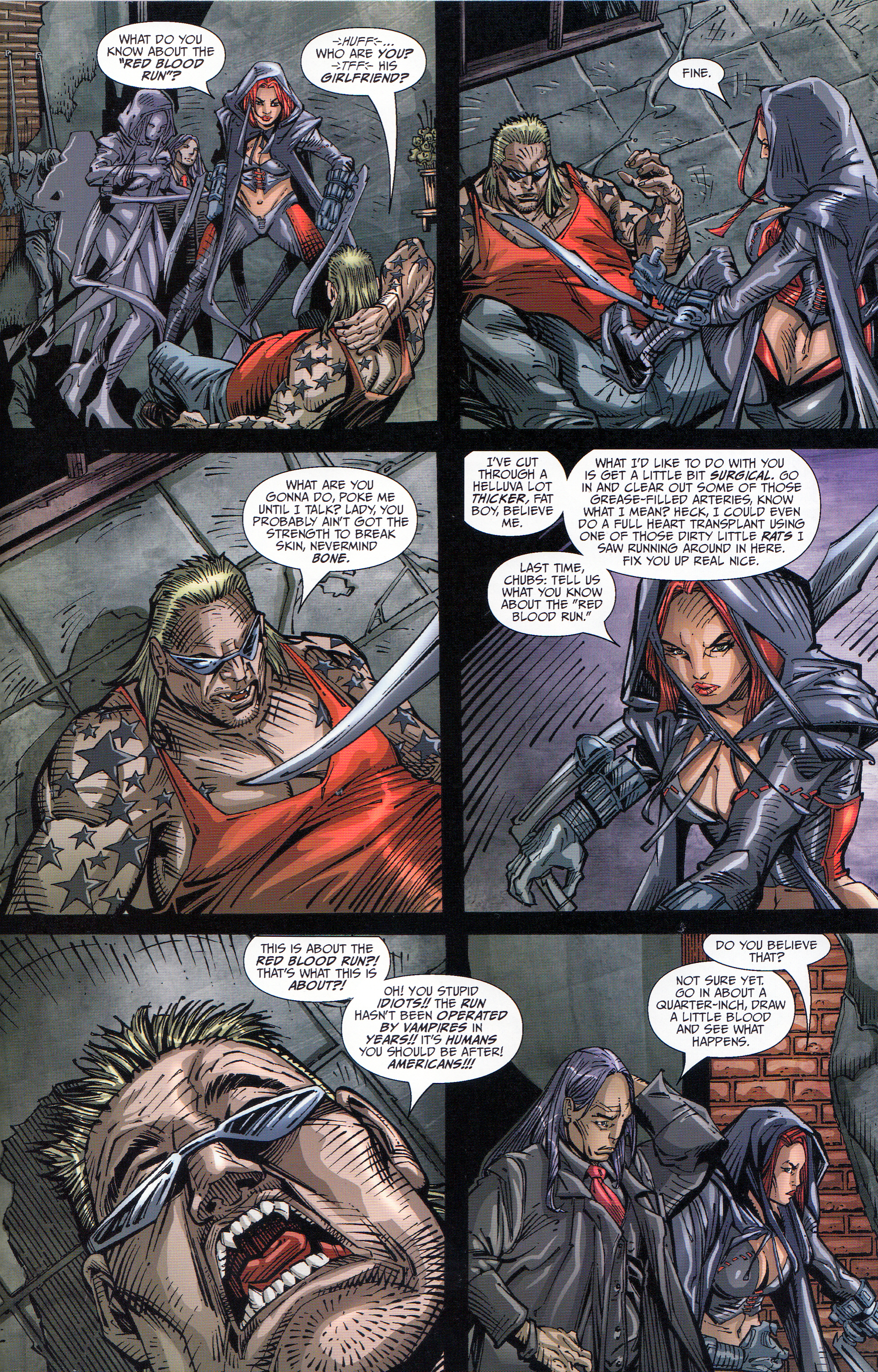 Read online BloodRayne: Red Blood Run comic -  Issue #1 - 14