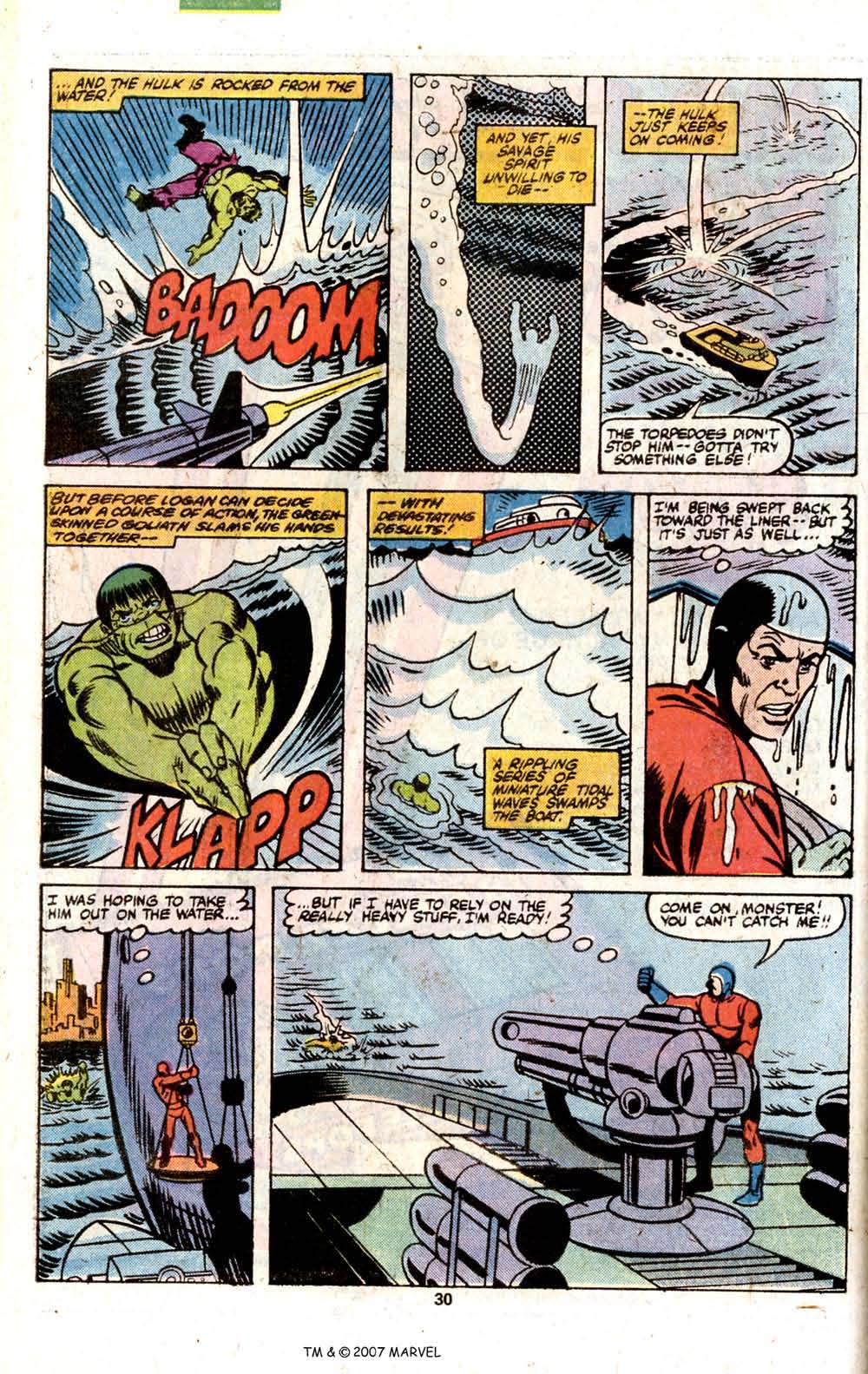 Read online The Incredible Hulk (1968) comic -  Issue # _Annual 1980 - 32