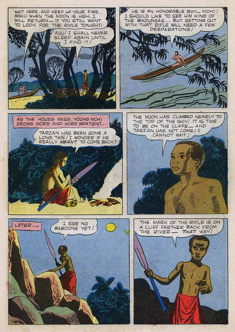 Read online Tarzan (1948) comic -  Issue #100 - 7