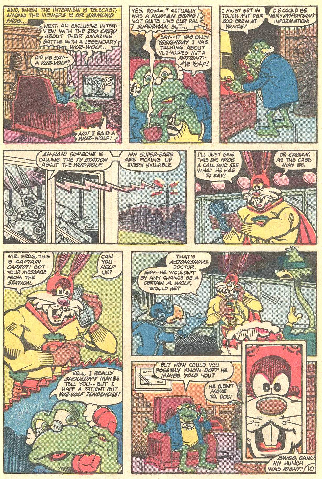 Read online Captain Carrot and His Amazing Zoo Crew! comic -  Issue #11 - 11