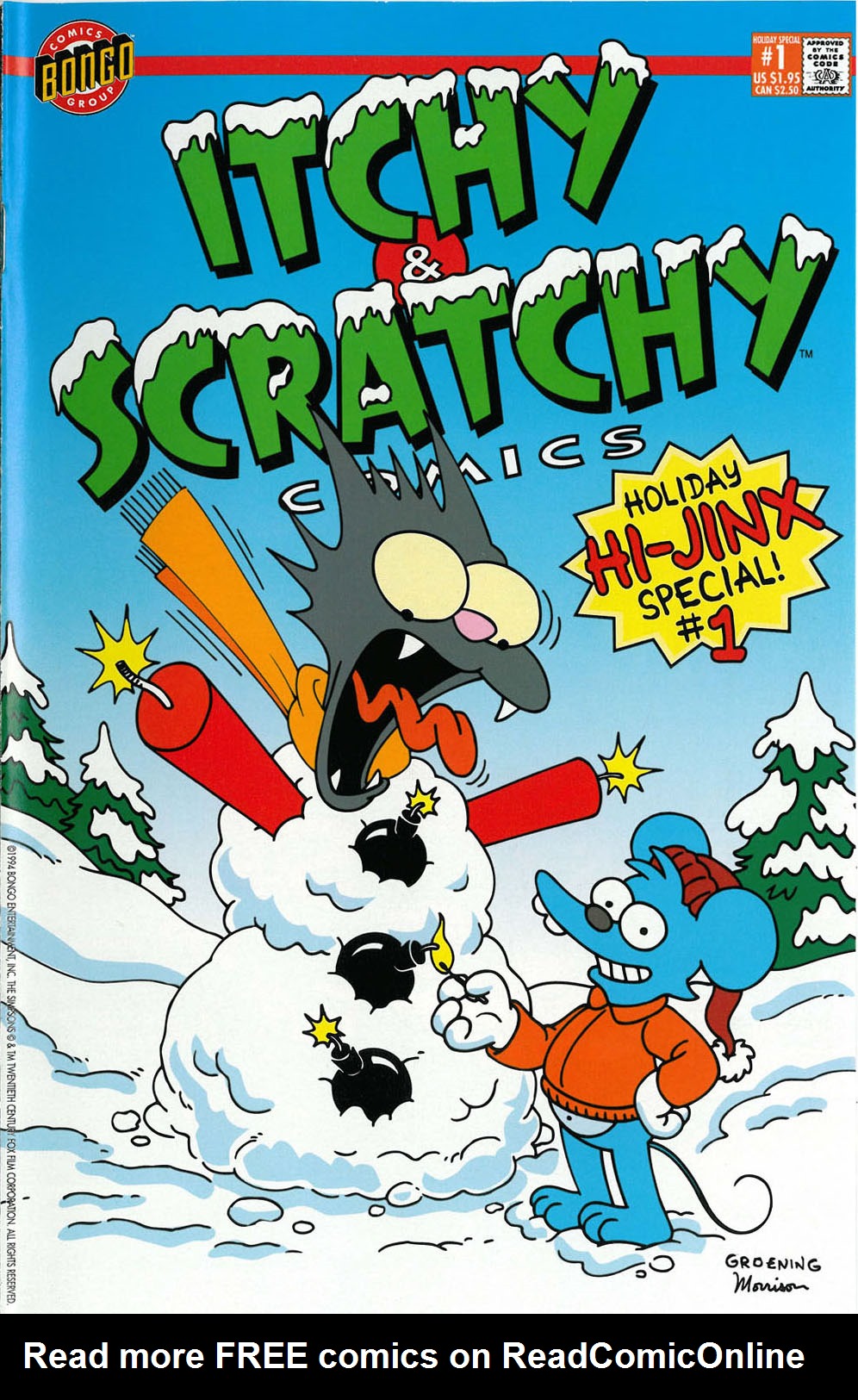 Read online Itchy & Scratchy Comics comic -  Issue #4 - 1