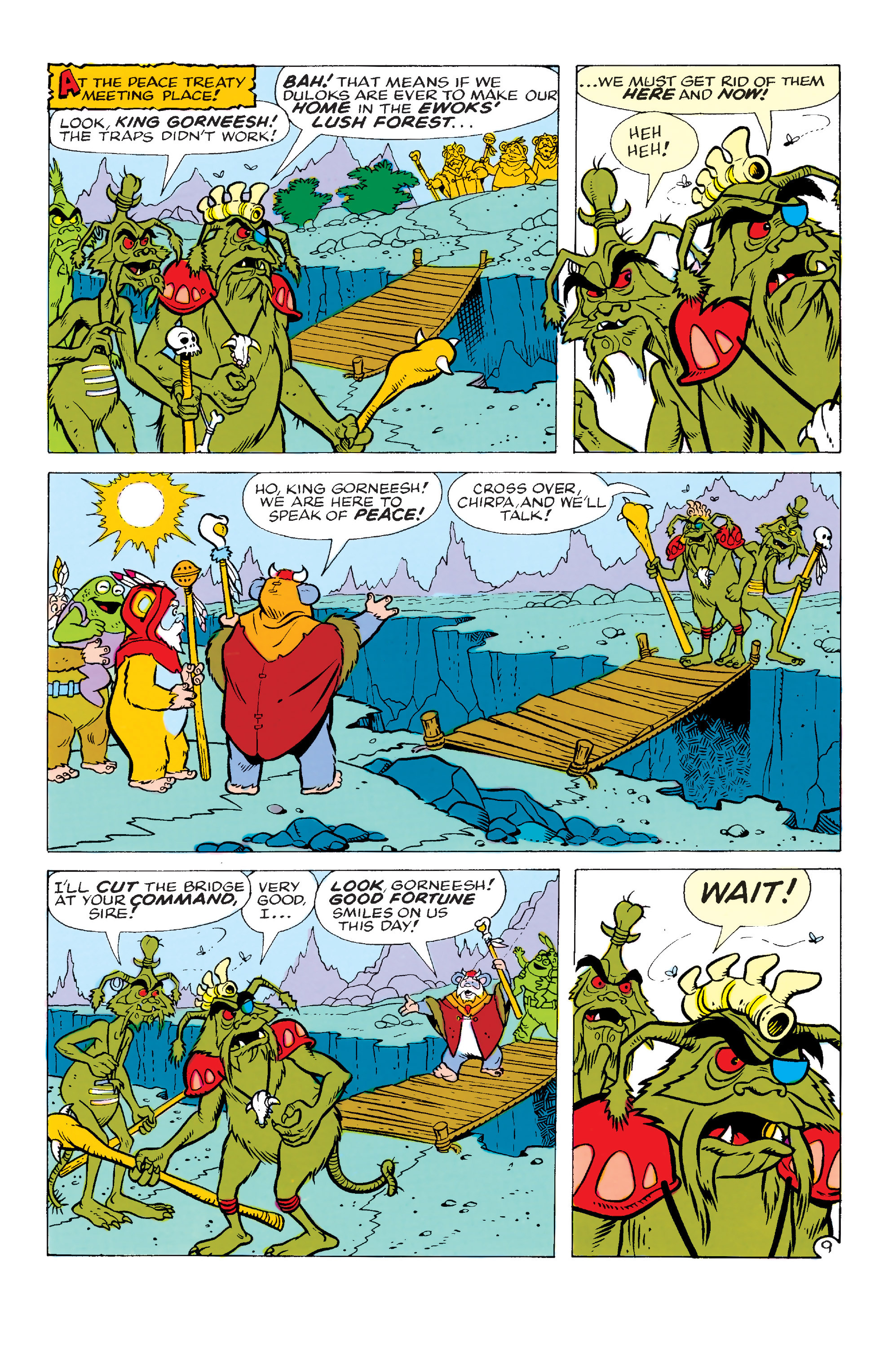 Read online Ewoks comic -  Issue #10 - 10