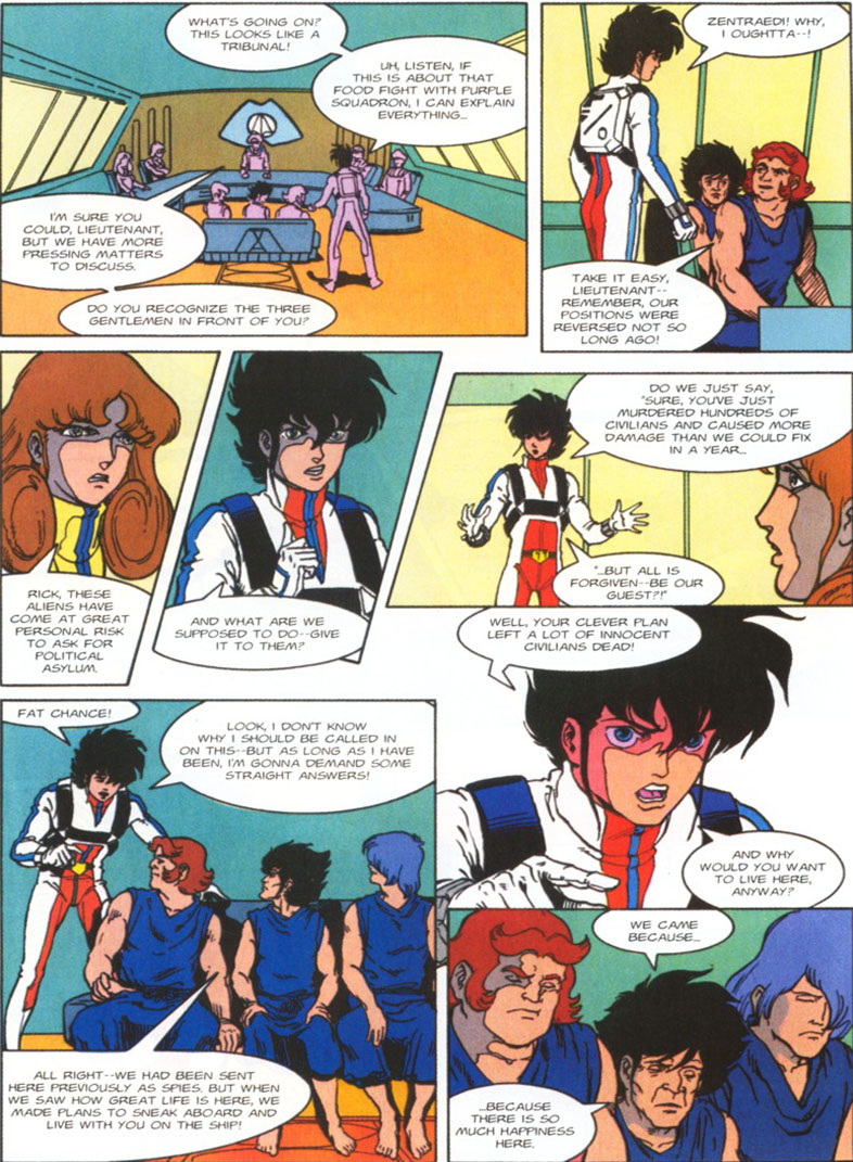 Read online Robotech The Macross Saga comic -  Issue # TPB 4 - 131