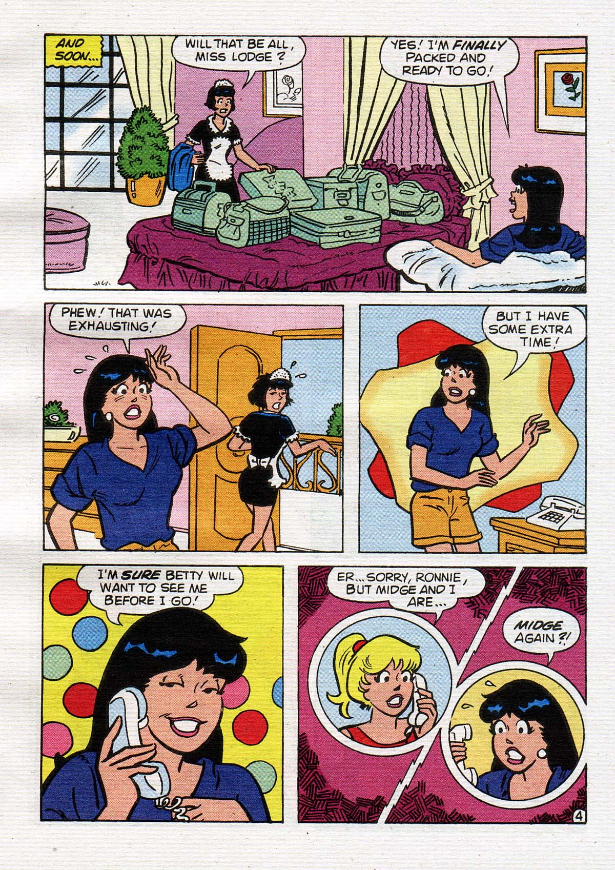 Read online Betty and Veronica Digest Magazine comic -  Issue #148 - 10