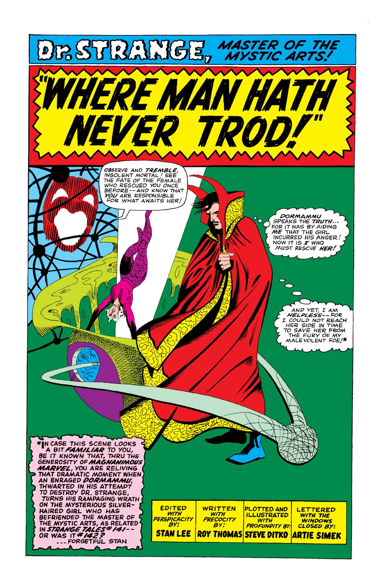 Read online Marvel Masterworks: Doctor Strange comic -  Issue # TPB 2 (Part 1) - 29