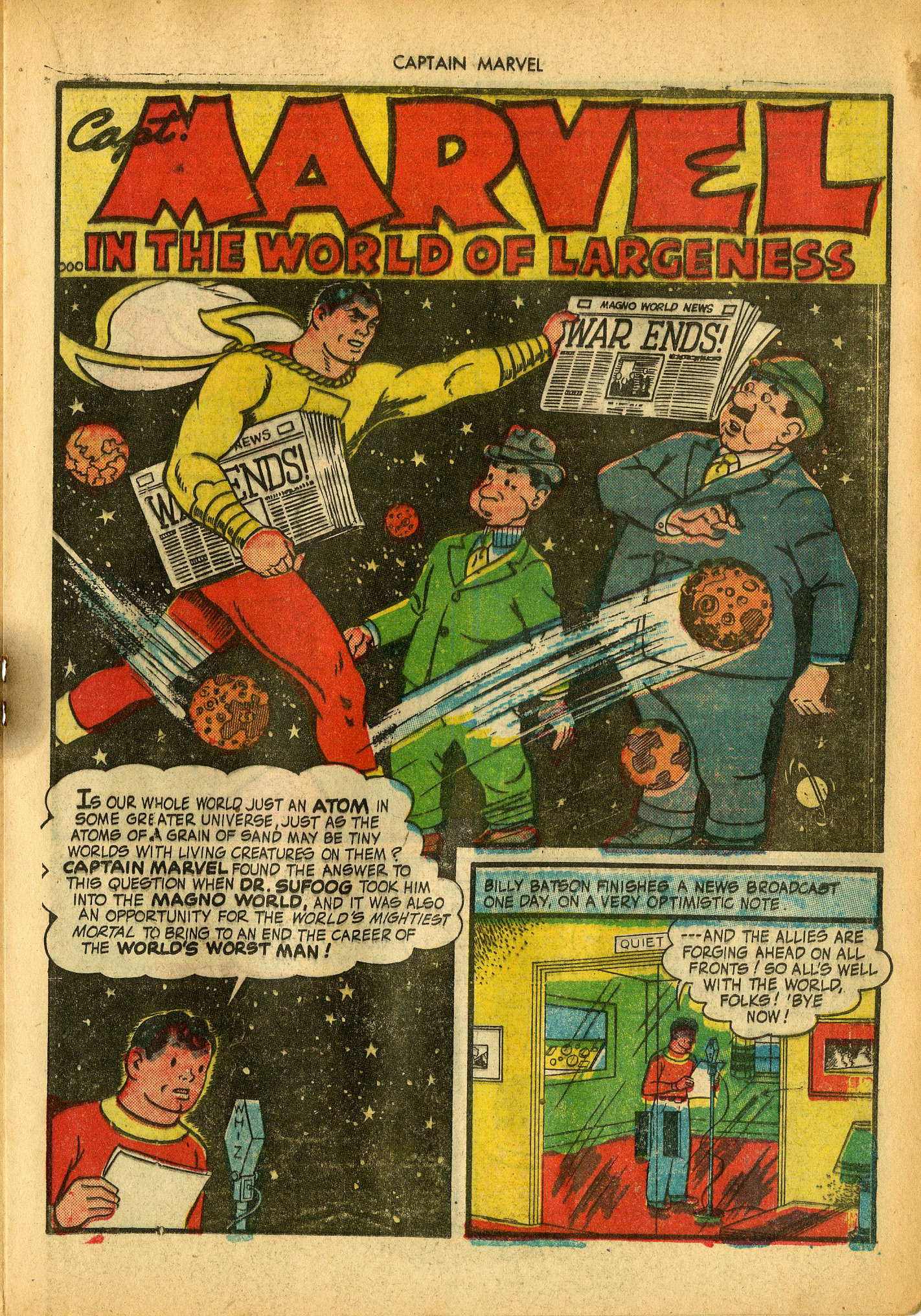 Read online Captain Marvel Adventures comic -  Issue #35 - 33