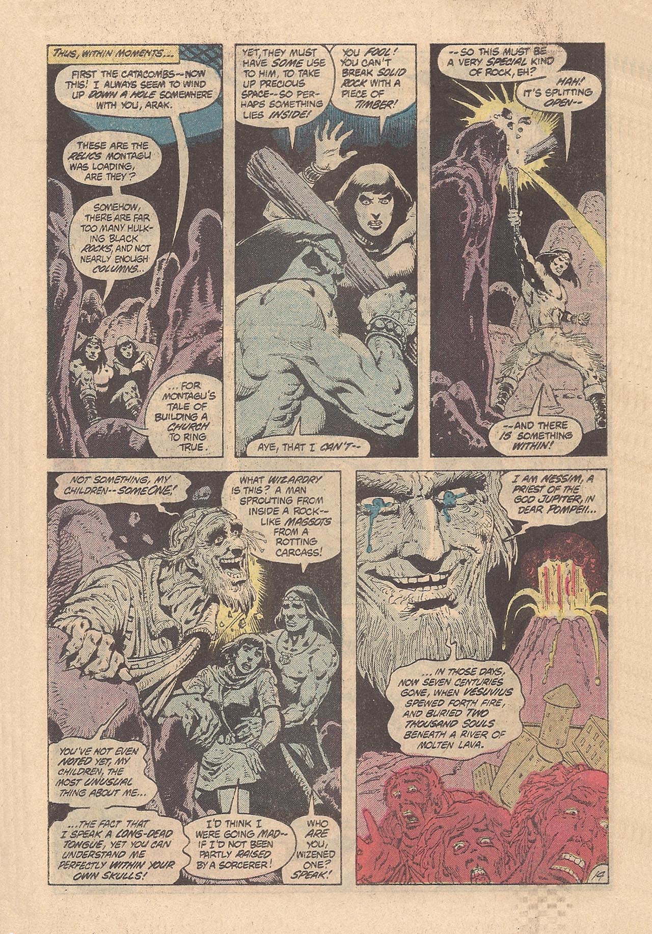 Read online Arak Son of Thunder comic -  Issue #9 - 19