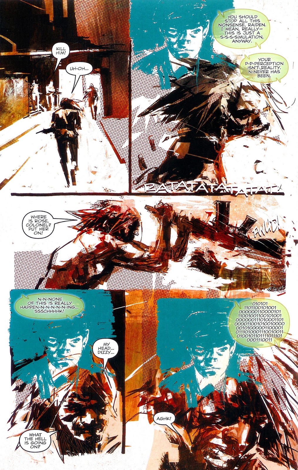 Metal Gear Solid: Sons of Liberty issue 9 - Page 20
