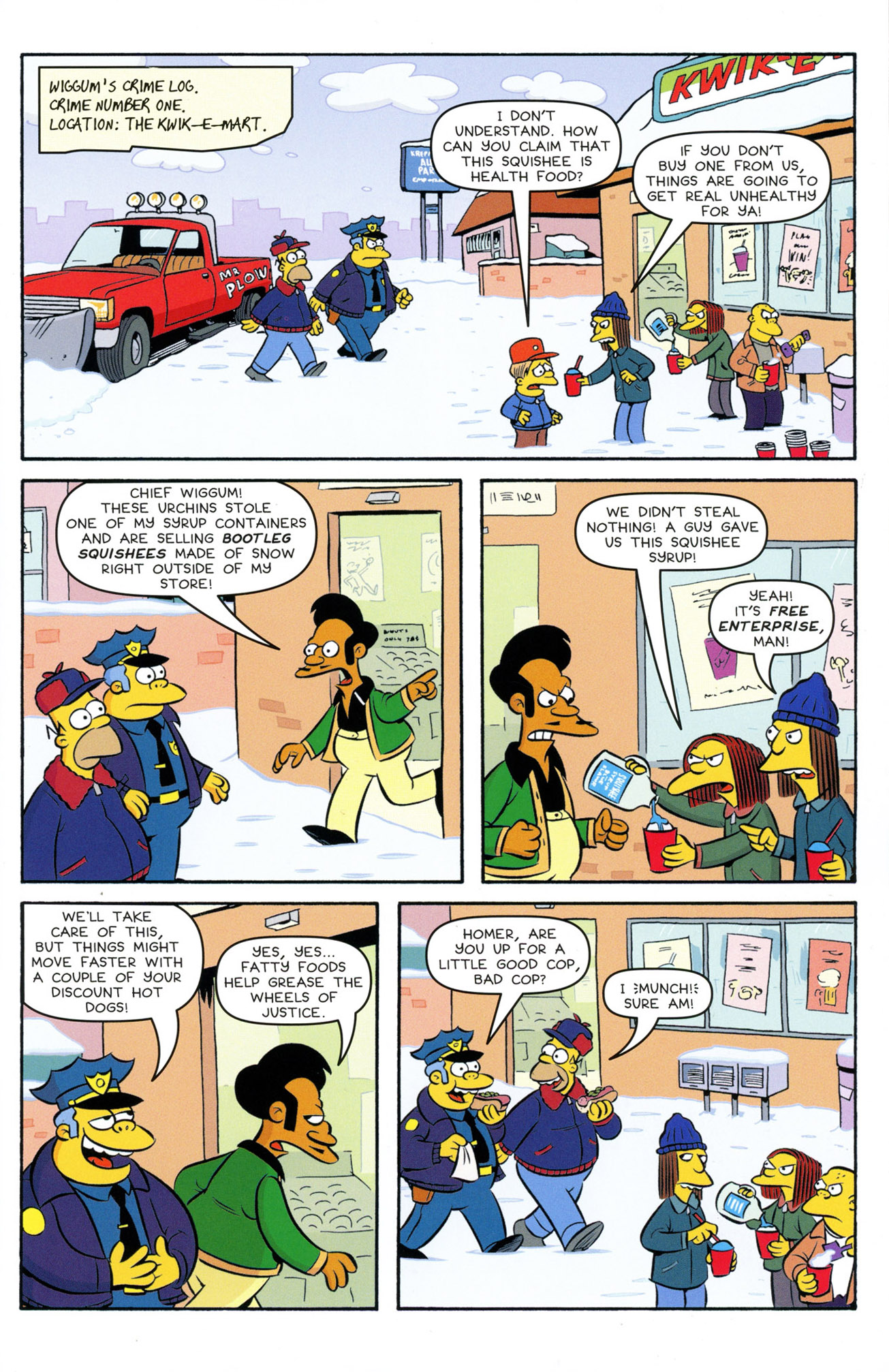 Read online The Simpsons Winter Wingding comic -  Issue #10 - 15