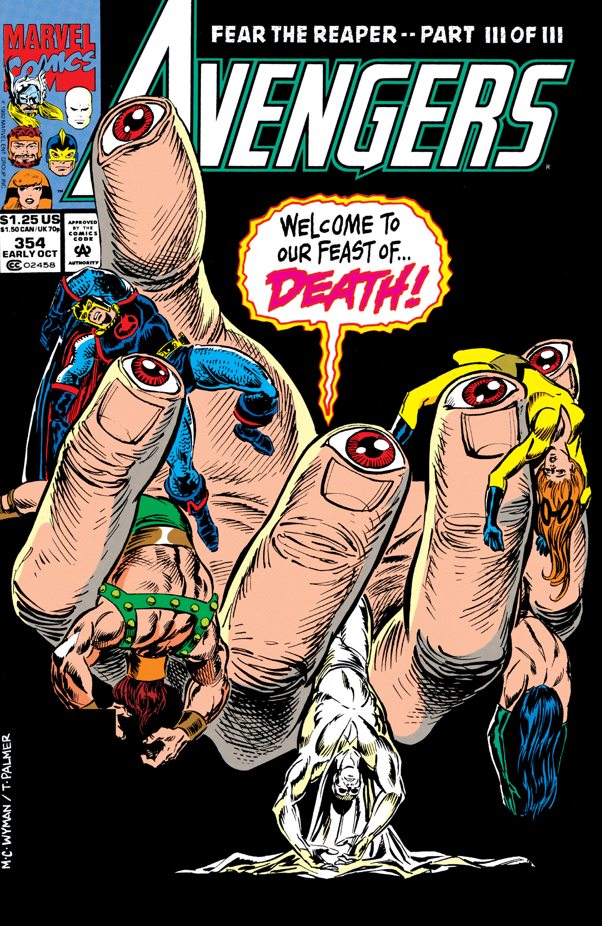 Read online The Avengers (1963) comic -  Issue #354 - 1