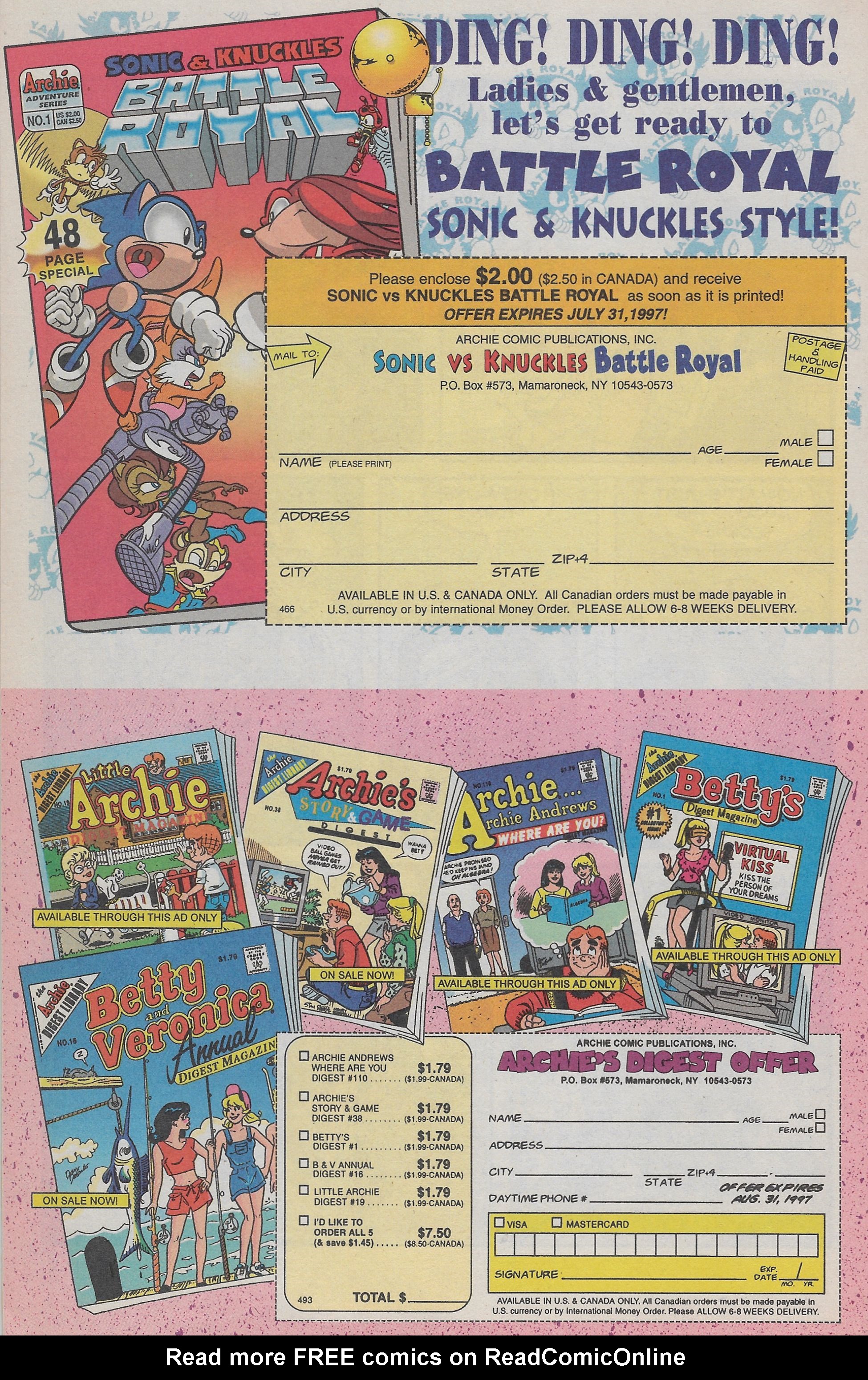 Read online Archie & Friends (1992) comic -  Issue #24 - 34