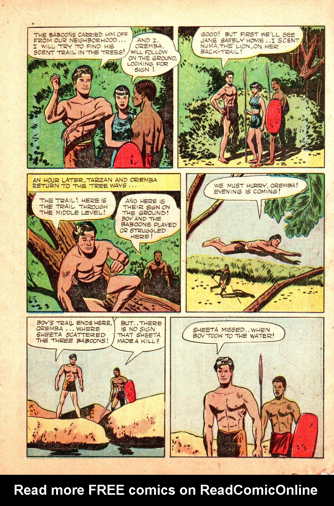 Read online Tarzan (1948) comic -  Issue #3 - 15