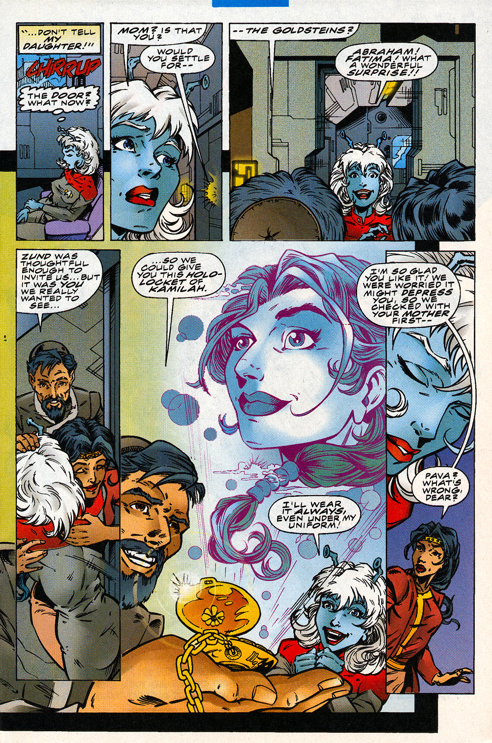 Read online Star Trek: Starfleet Academy (1996) comic -  Issue #13 - 18