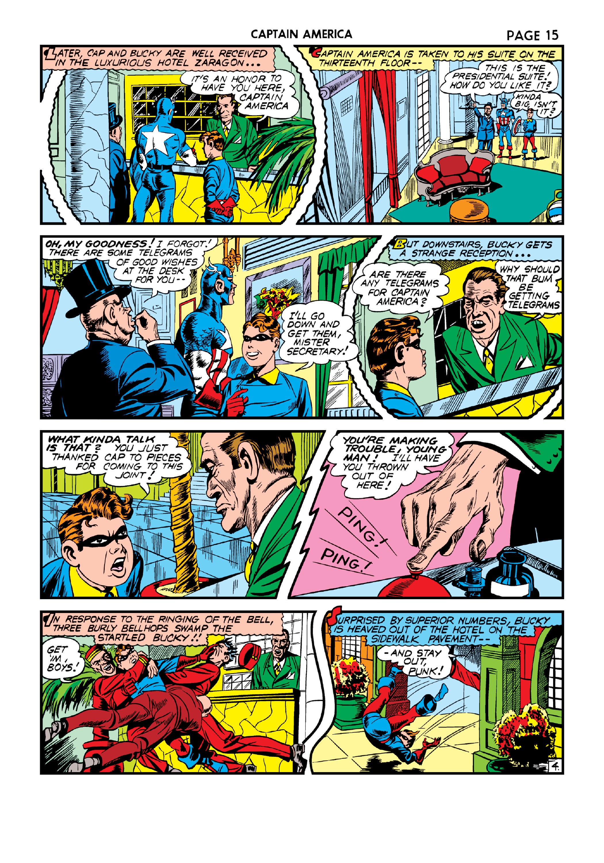 Read online Marvel Masterworks: Golden Age Captain America comic -  Issue # TPB 3 (Part 1) - 91