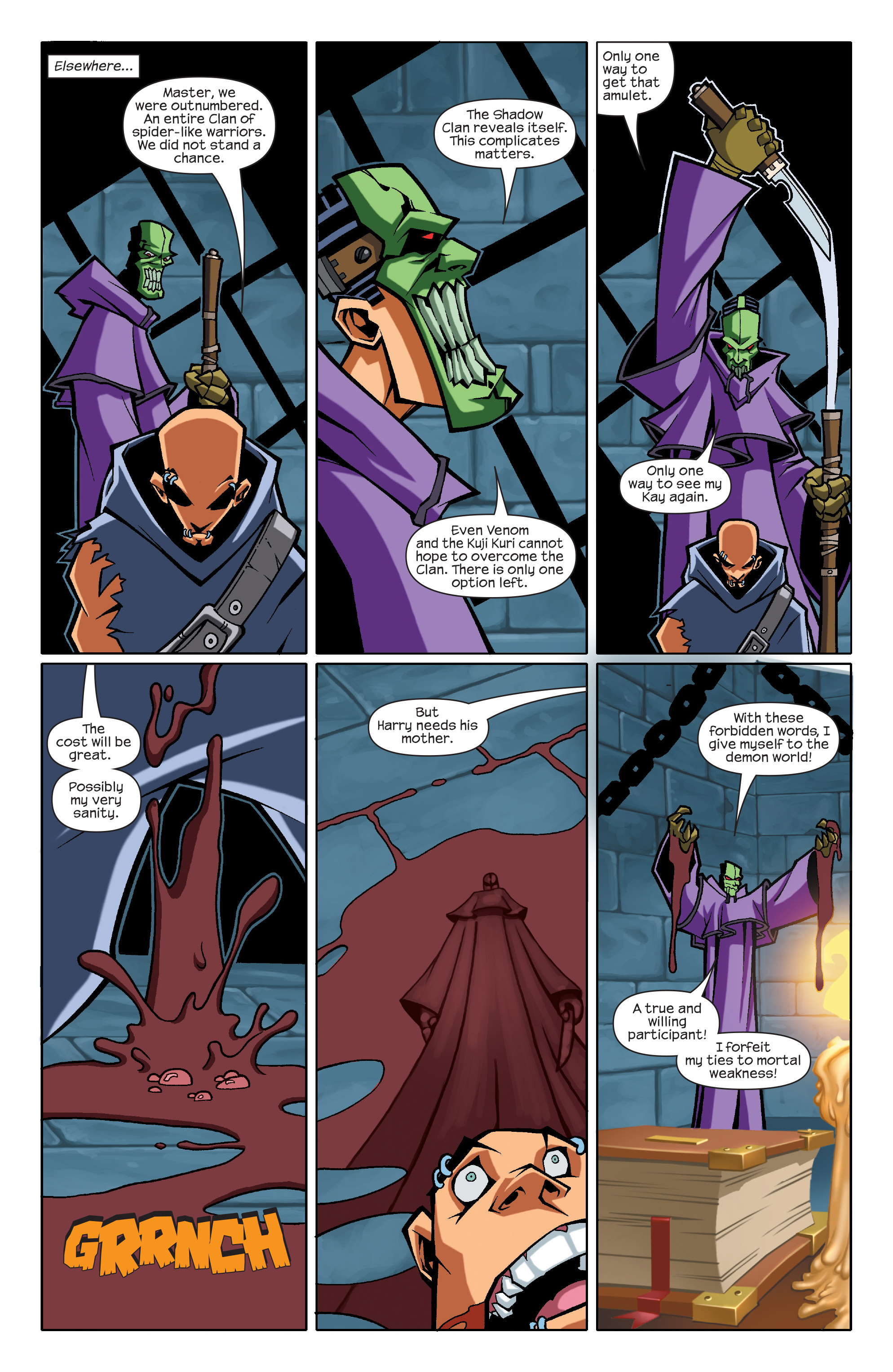Read online Spider-Man: Legend of the Spider-Clan comic -  Issue #3 - 12
