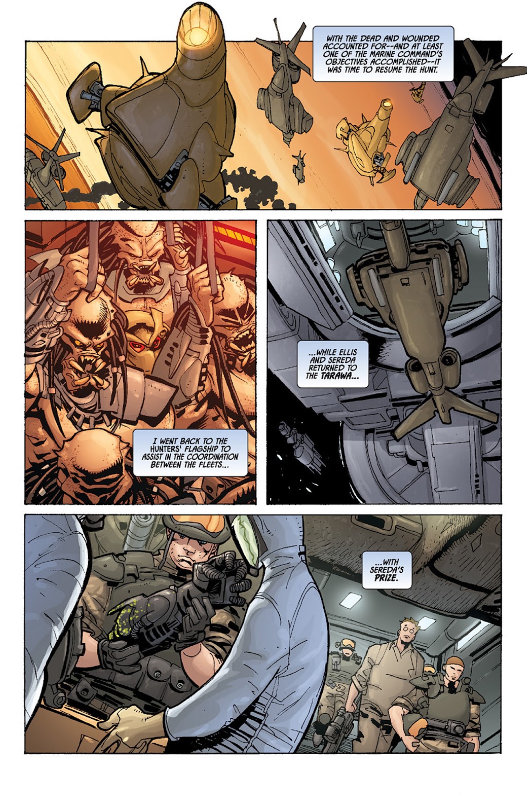 Aliens vs. Predator: Three World War issue 5 - Page 9