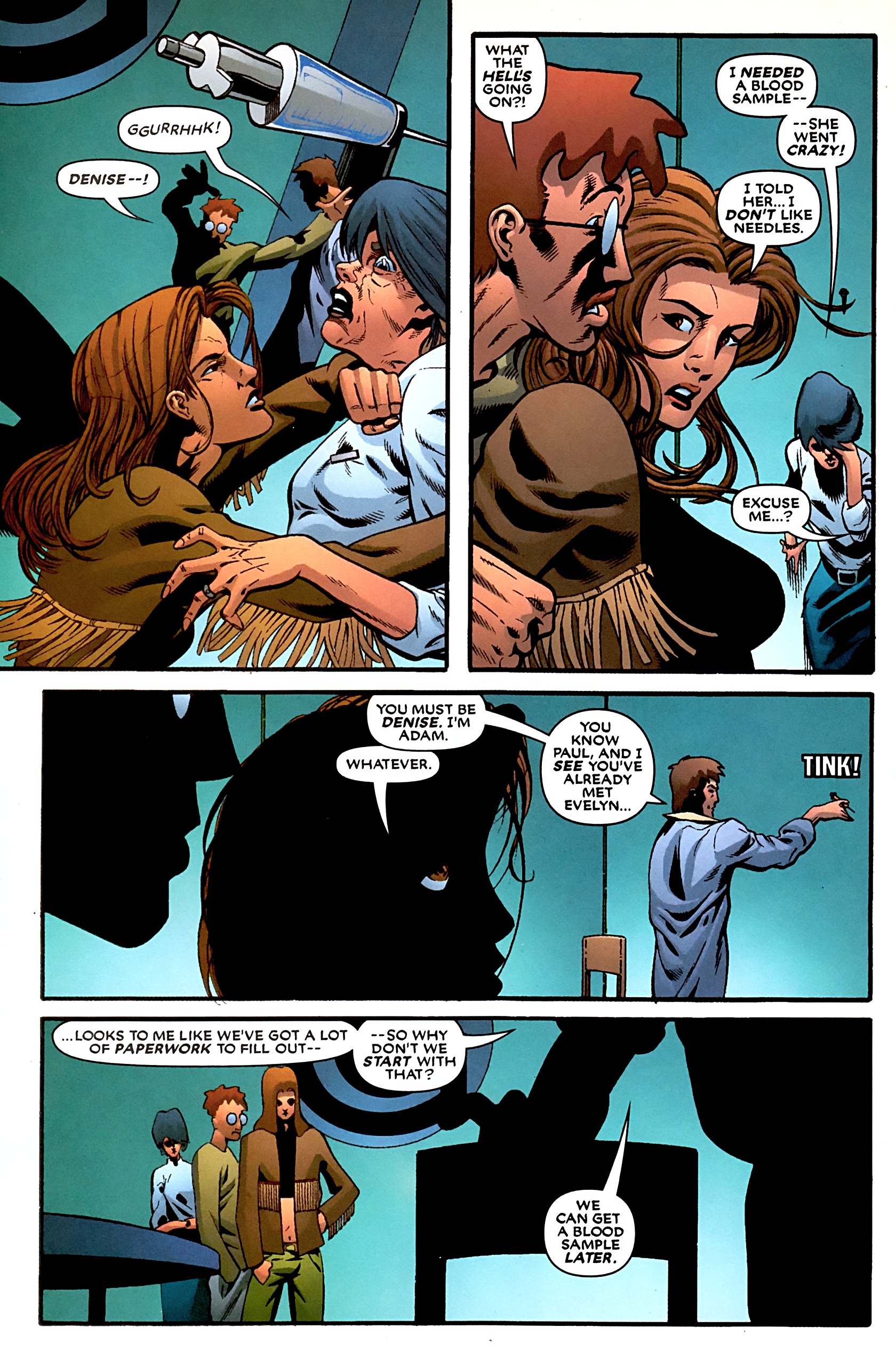 Read online Mutant X: Origin comic -  Issue # Full - 10