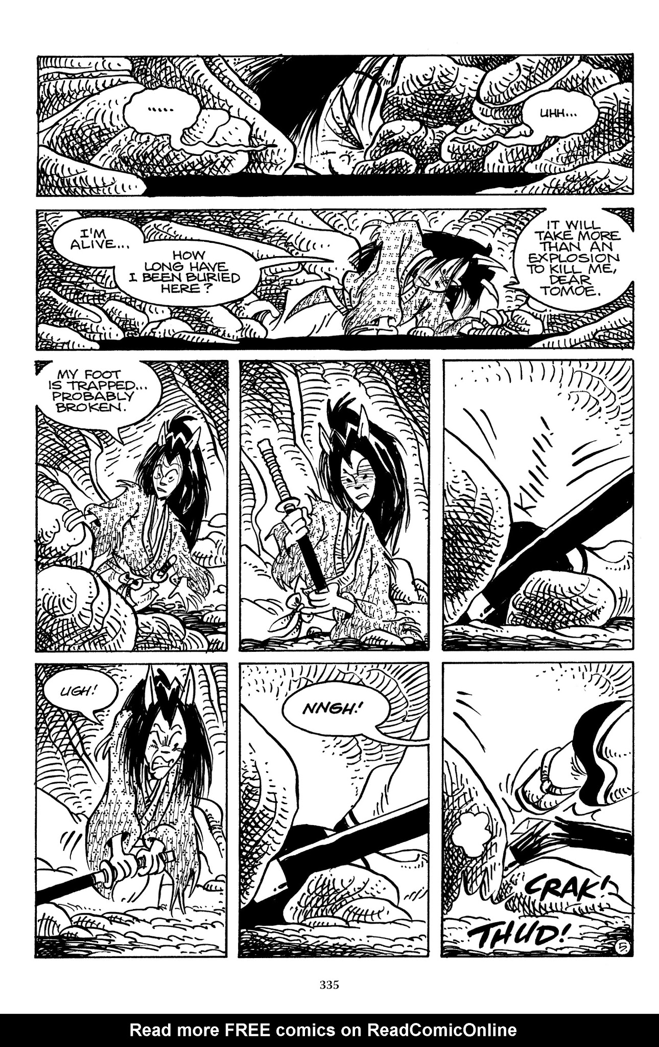 Read online The Usagi Yojimbo Saga comic -  Issue # TPB 5 - 330