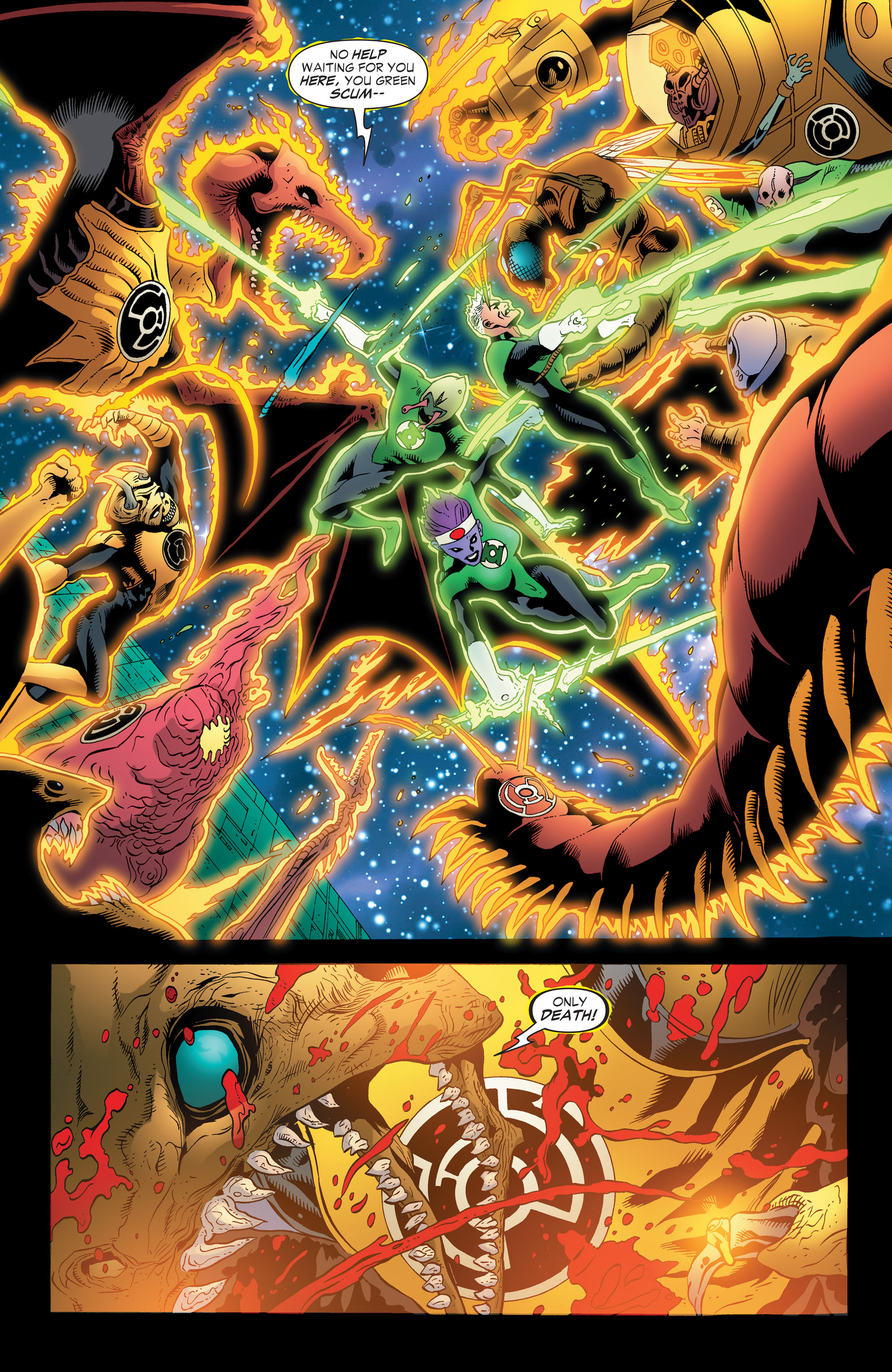 Read online Green Lantern by Geoff Johns comic -  Issue # TPB 3 (Part 1) - 100