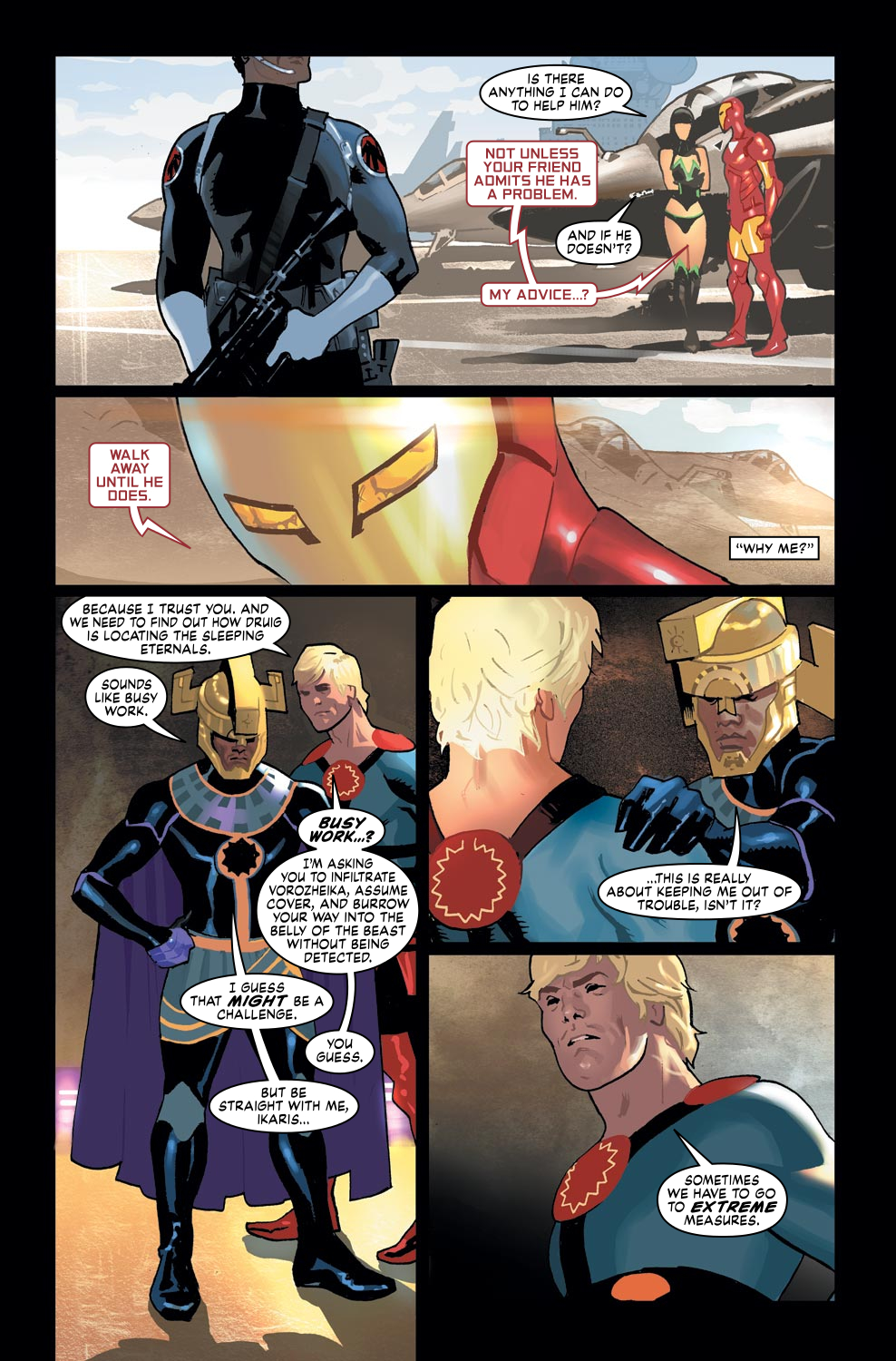Read online Eternals (2008) comic -  Issue #2 - 17