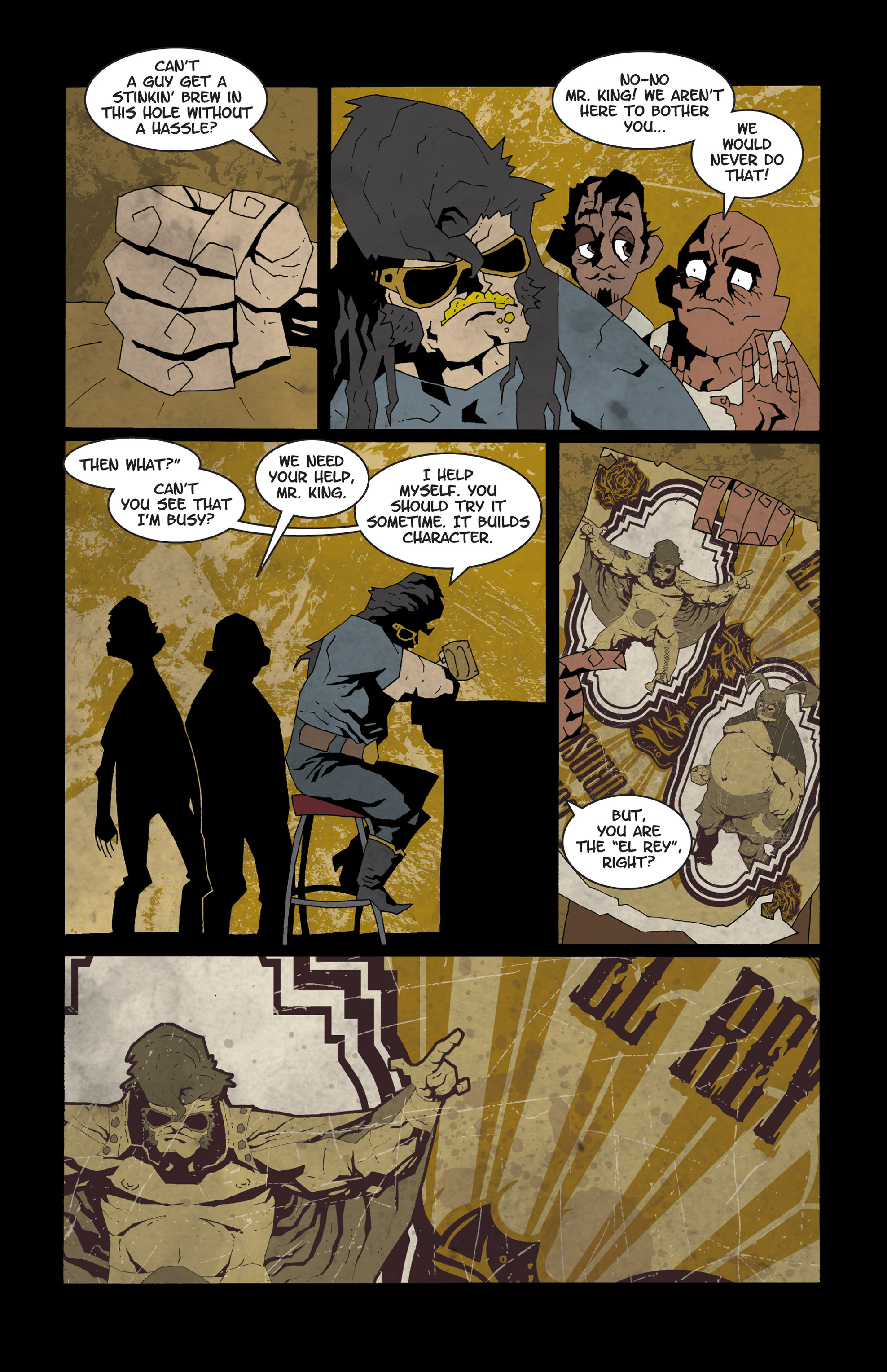 Read online KING! (2010) comic -  Issue #2 - 10