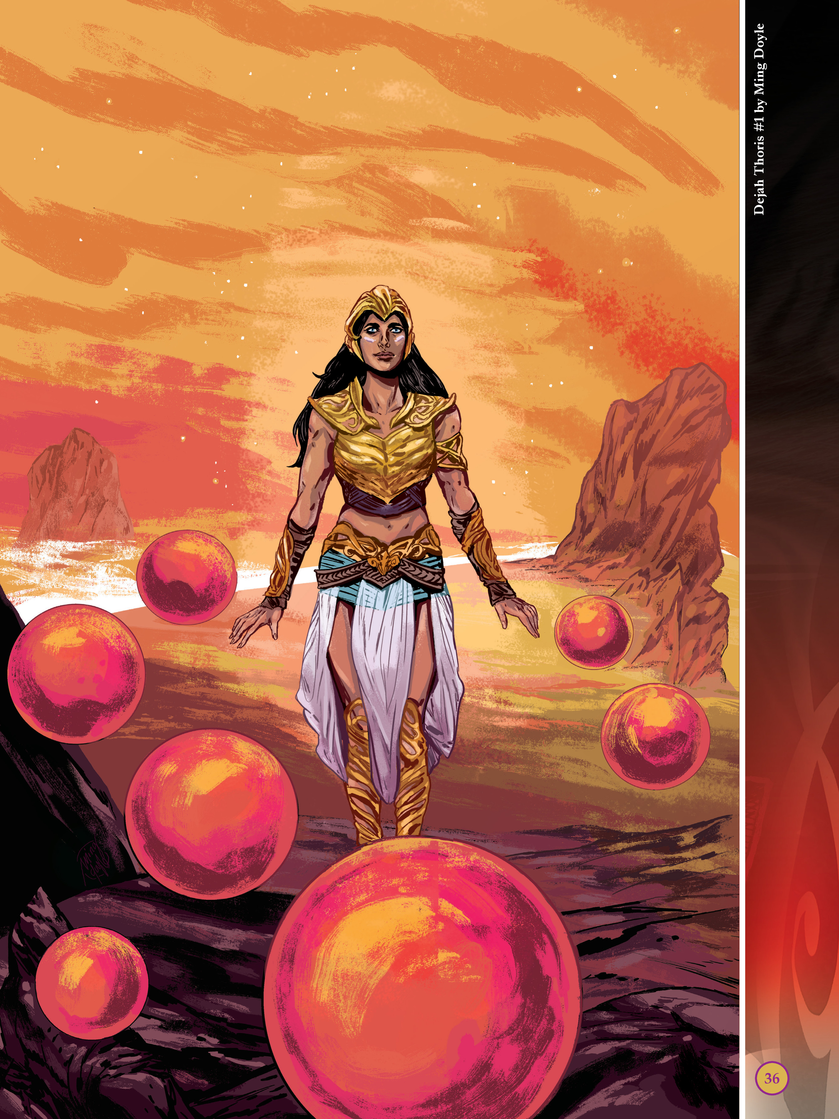 Read online The Art of Dejah Thoris and the Worlds of Mars comic -  Issue # TPB 2 (Part 1) - 35