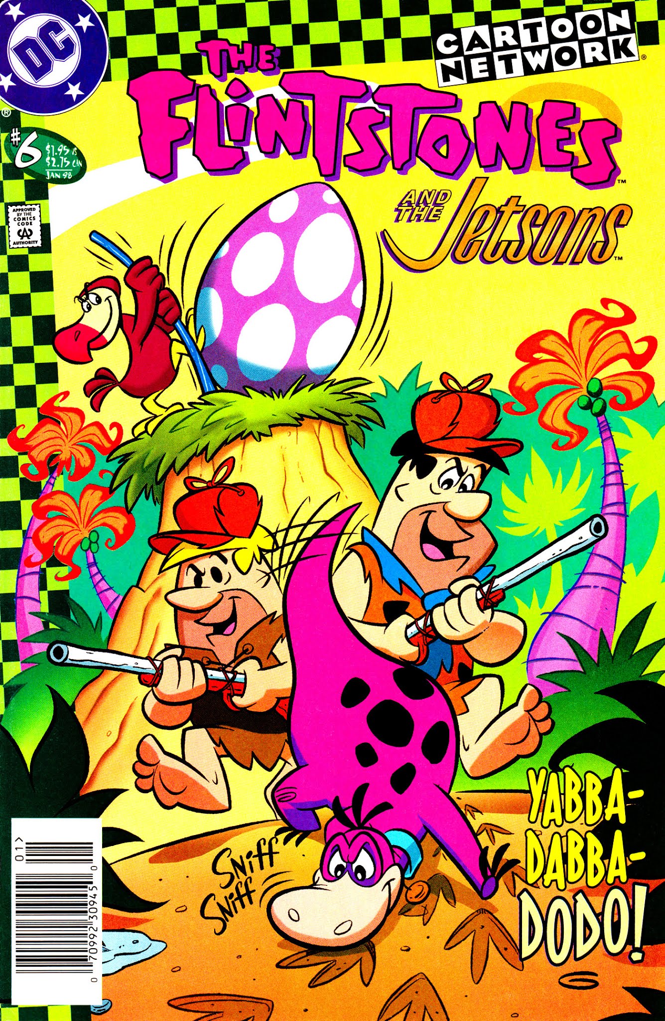 Read online The Flintstones and the Jetsons comic -  Issue #6 - 1