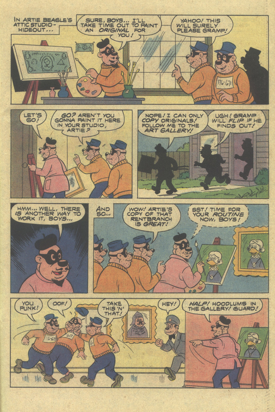 Read online Walt Disney THE BEAGLE BOYS comic -  Issue #38 - 31