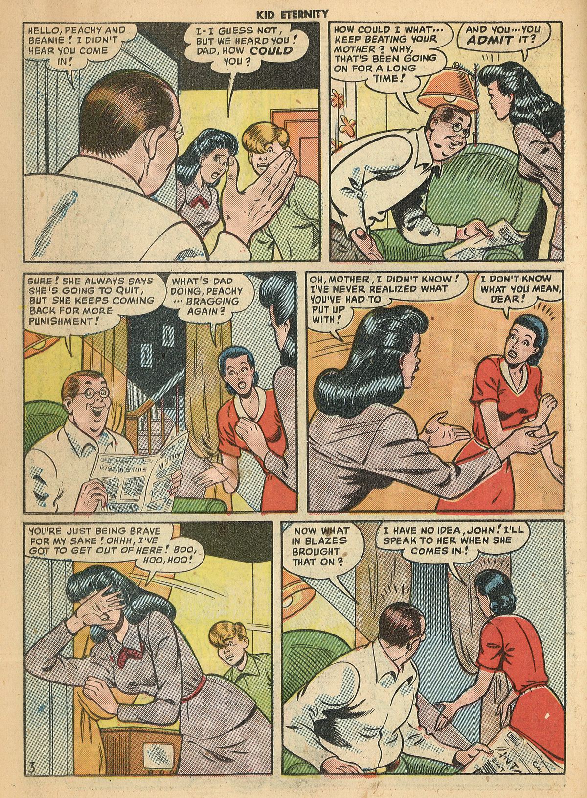 Read online Kid Eternity (1946) comic -  Issue #18 - 19