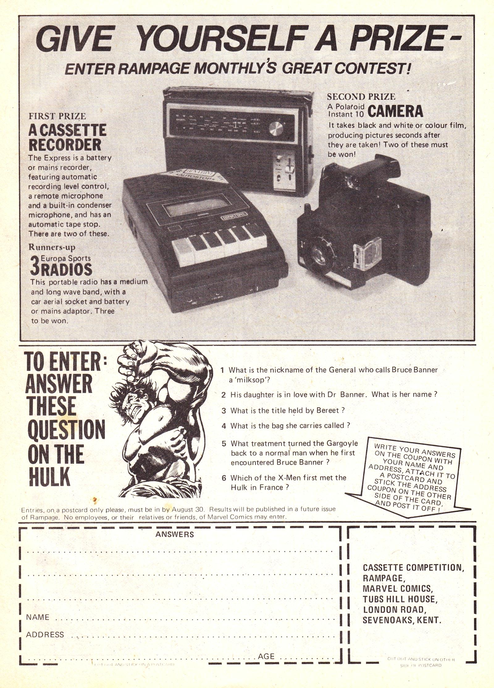 Read online Rampage Monthly comic -  Issue #2 - 38