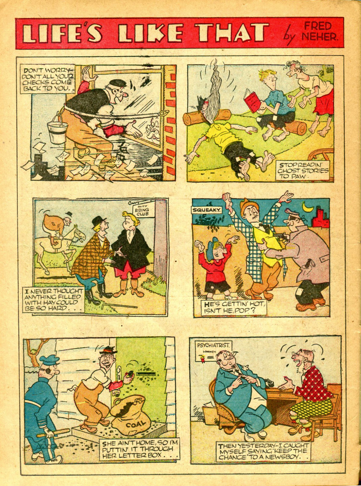 Read online Famous Funnies comic -  Issue #61 - 58