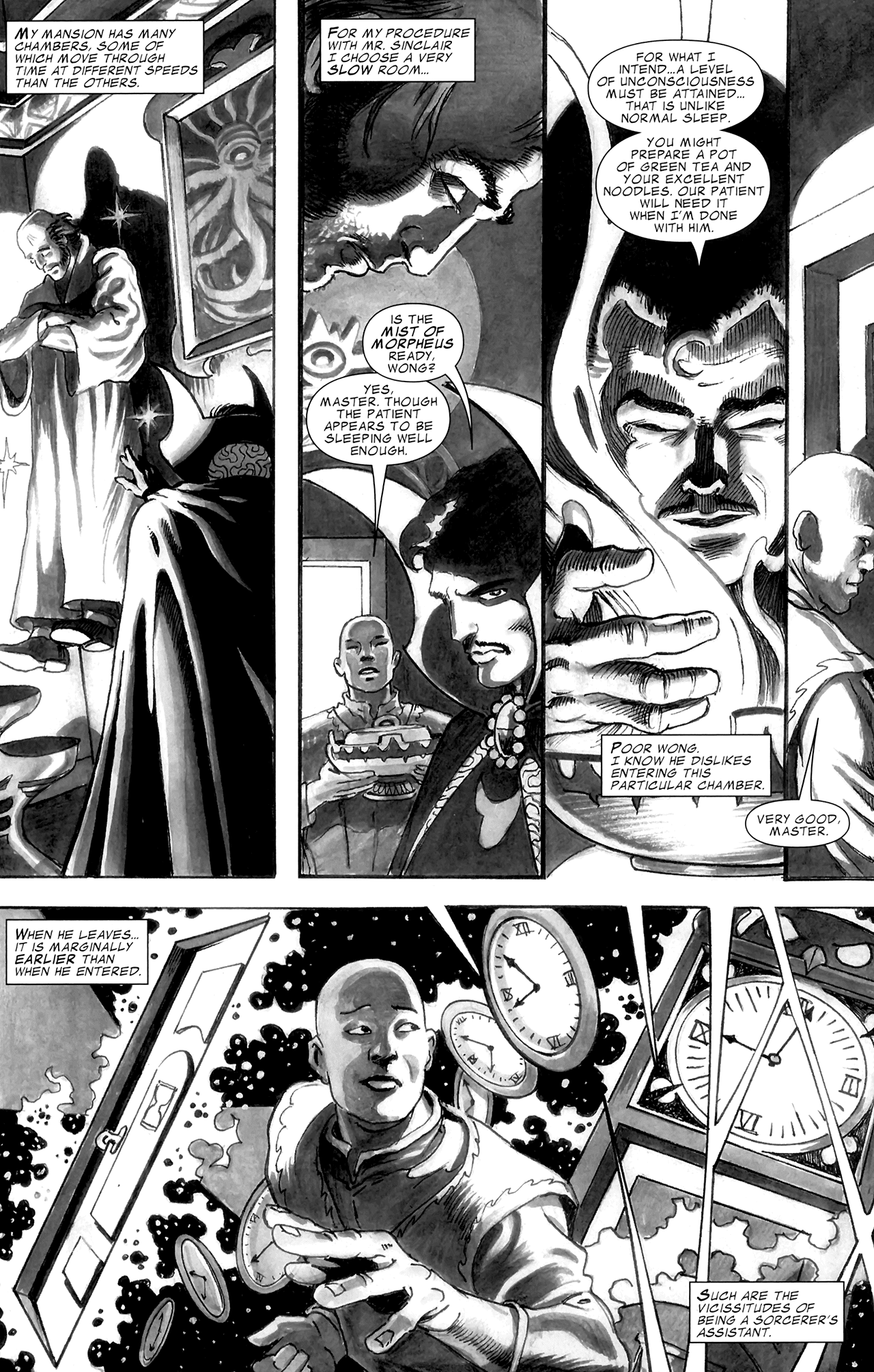 Read online The Mystic Hands of Dr. Strange (B&W) comic -  Issue # Full - 30