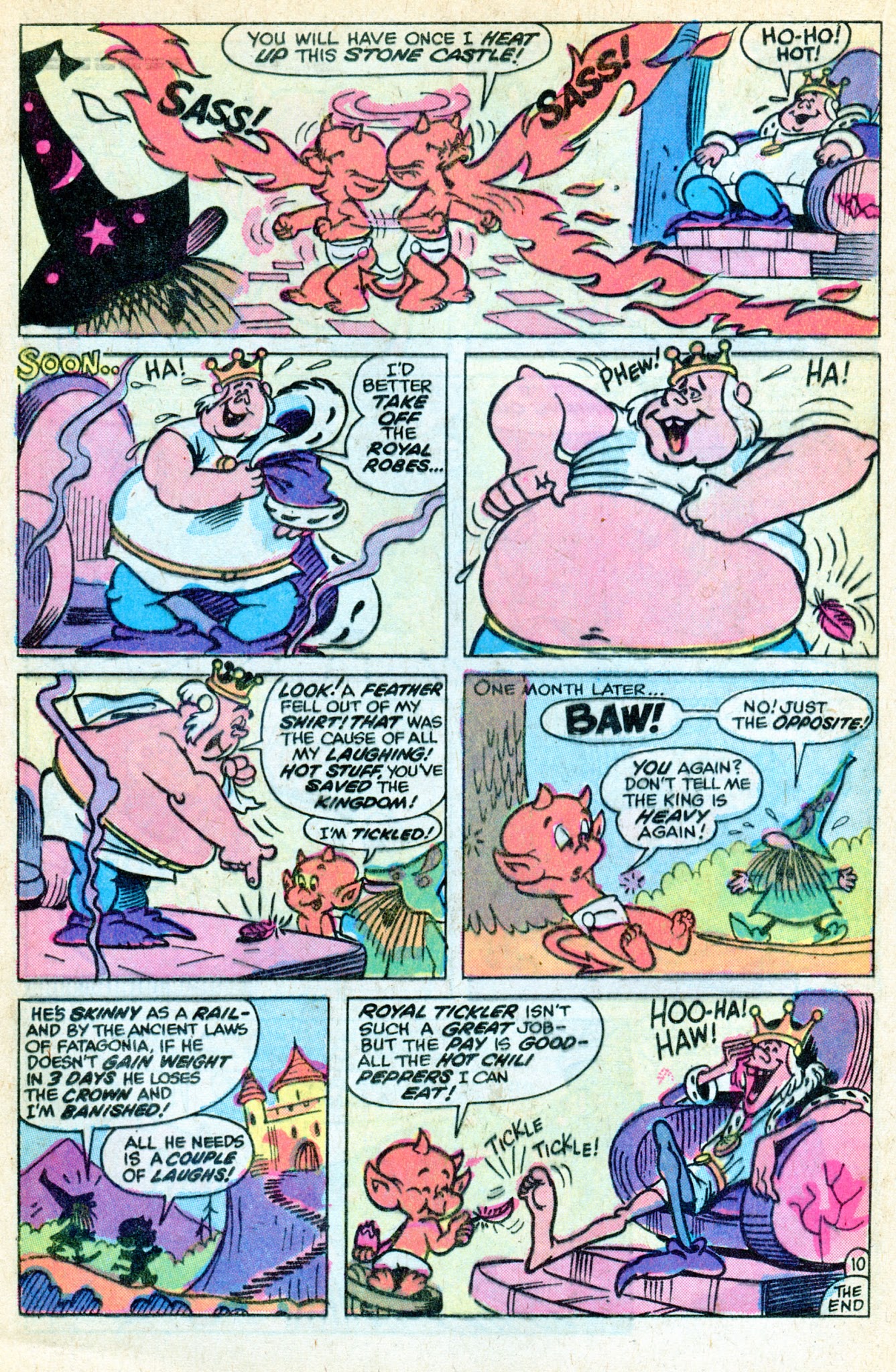 Read online Hot Stuff, the Little Devil comic -  Issue #146 - 16