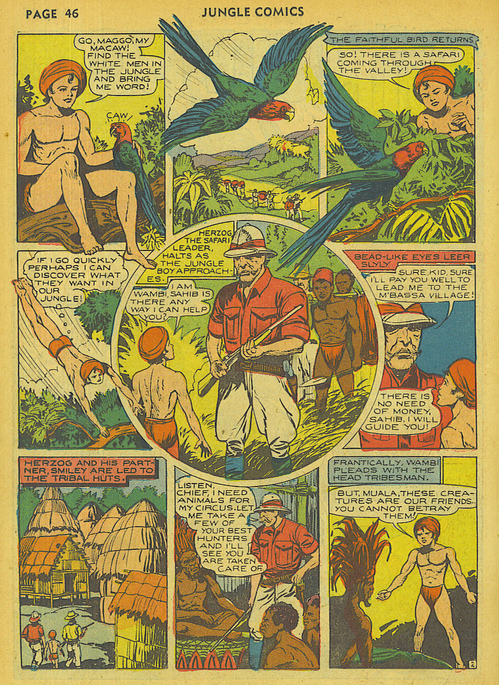 Read online Jungle Comics comic -  Issue #27 - 48