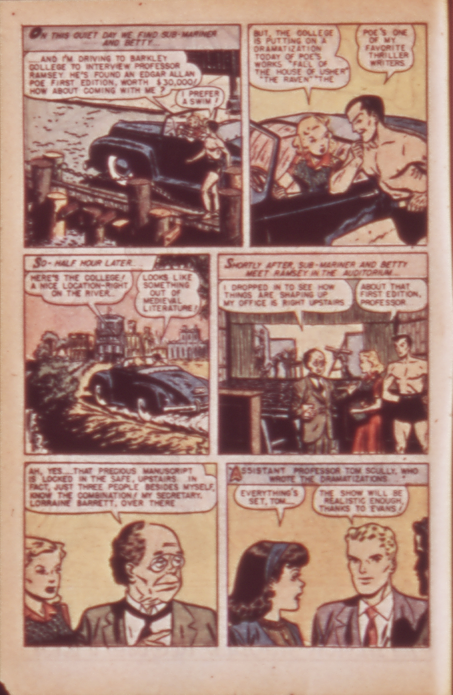 Read online Sub-Mariner Comics comic -  Issue #22 - 4