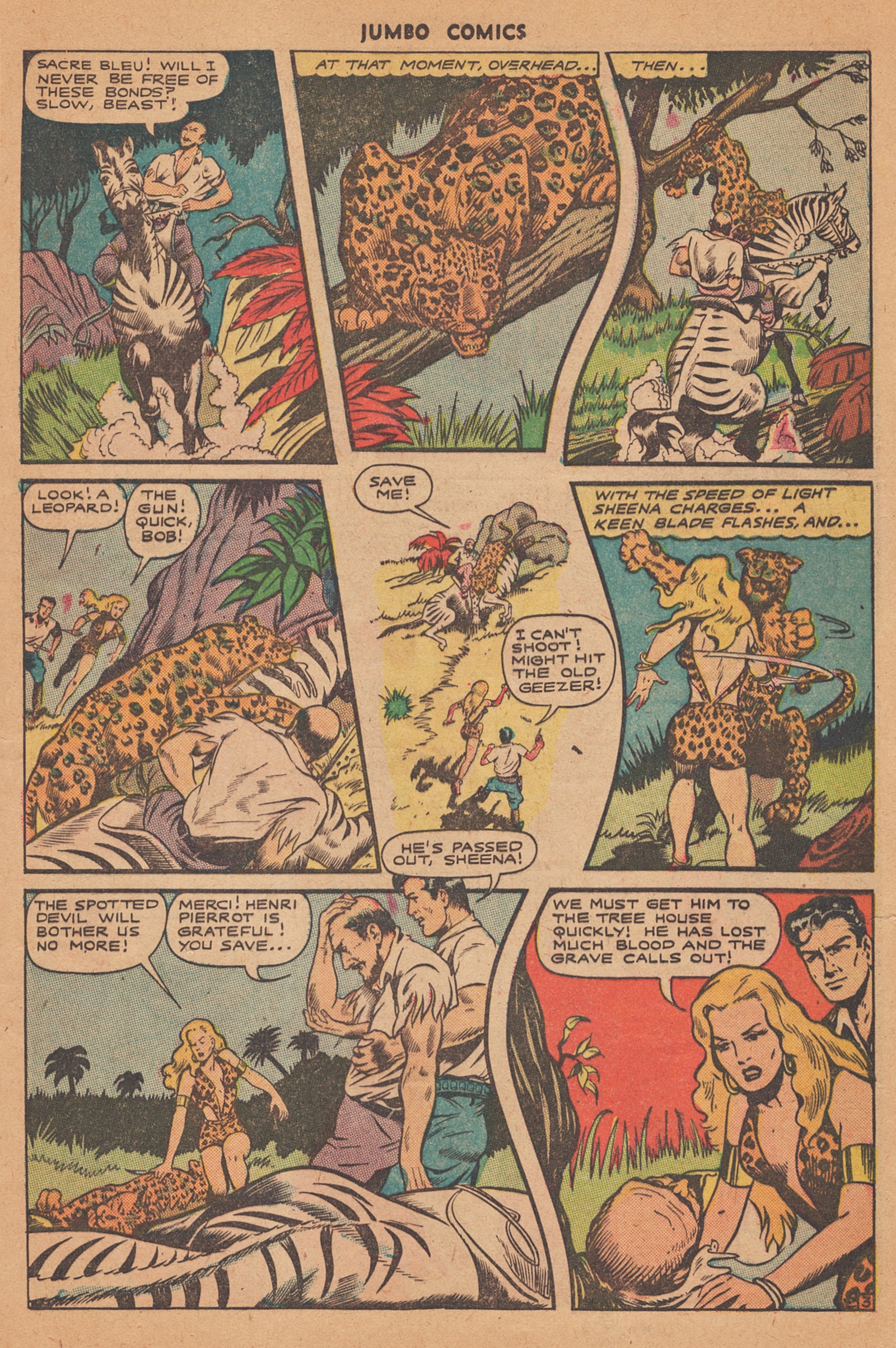 Read online Jumbo Comics comic -  Issue #86 - 5