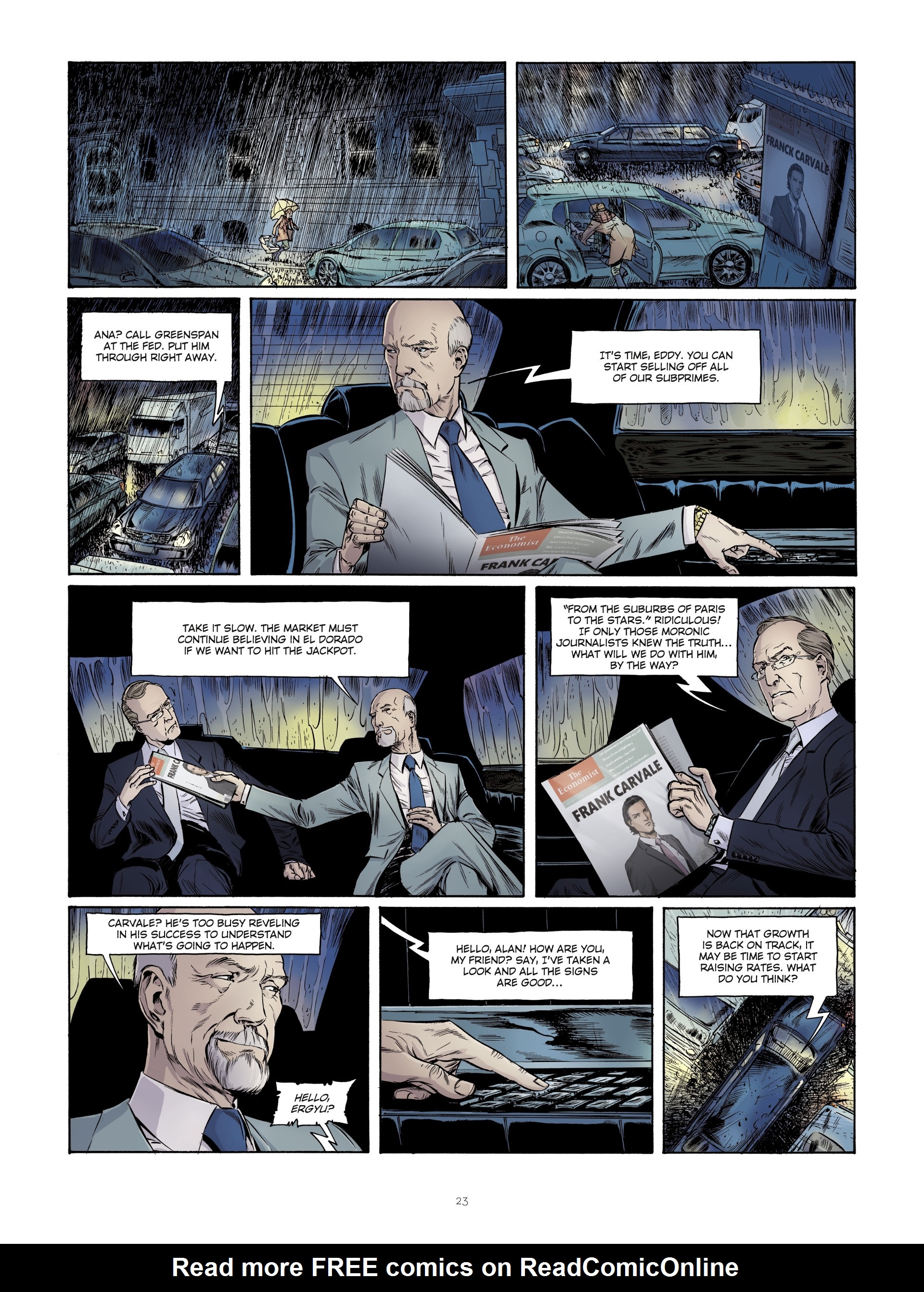 Read online Hedge Fund comic -  Issue #2 - 23