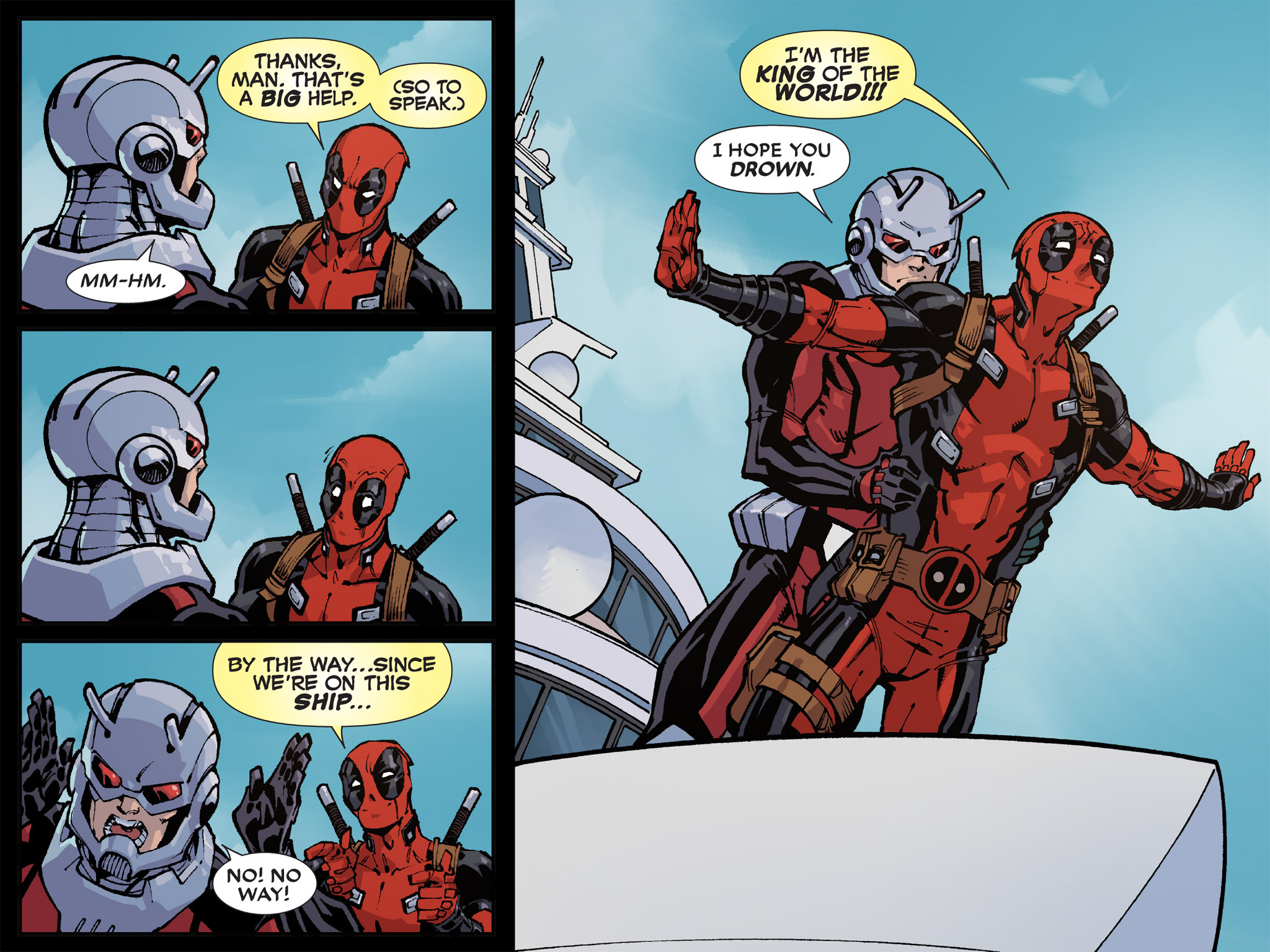 Read online Deadpool: Too Soon? Infinite Comic comic -  Issue #4 - 43