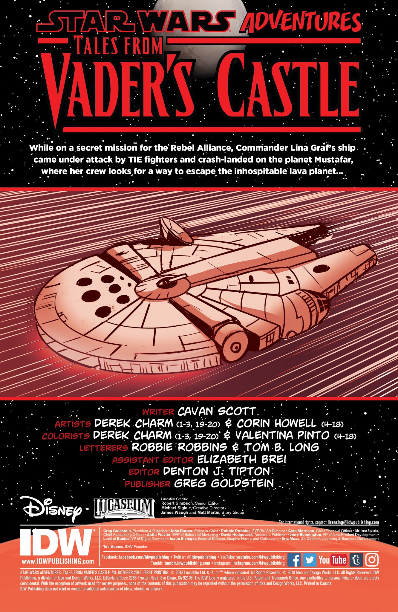 Read online Star Wars Adventures: Tales From Vader's Castle comic -  Issue #3 - 2