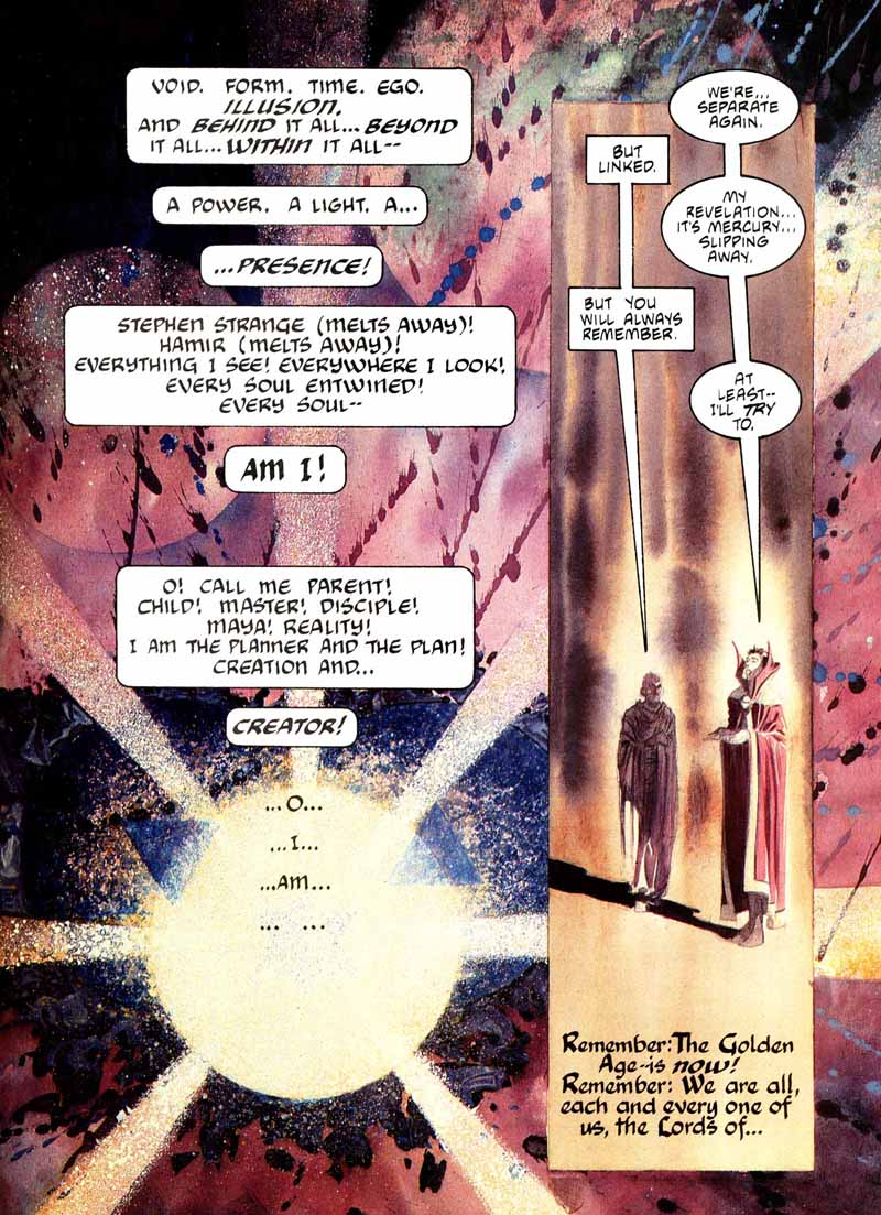 Read online Marvel Graphic Novel comic -  Issue #23 - Dr. Strange Into Shamballa - 62