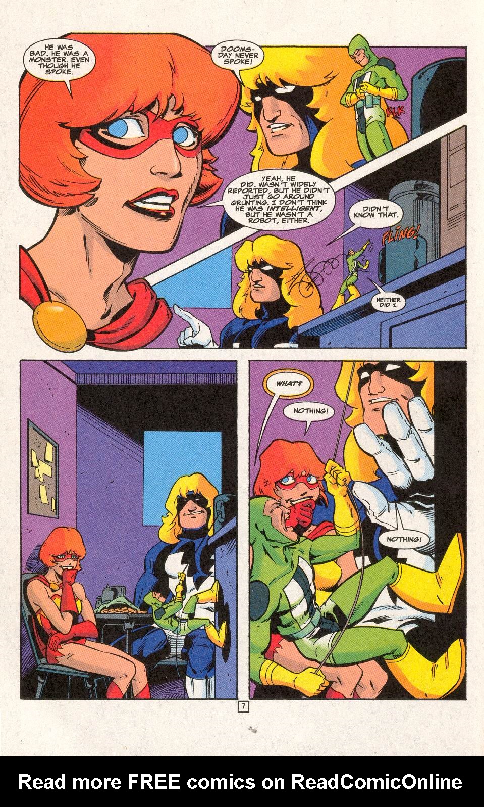 Read online Young Heroes in Love comic -  Issue #8 - 9