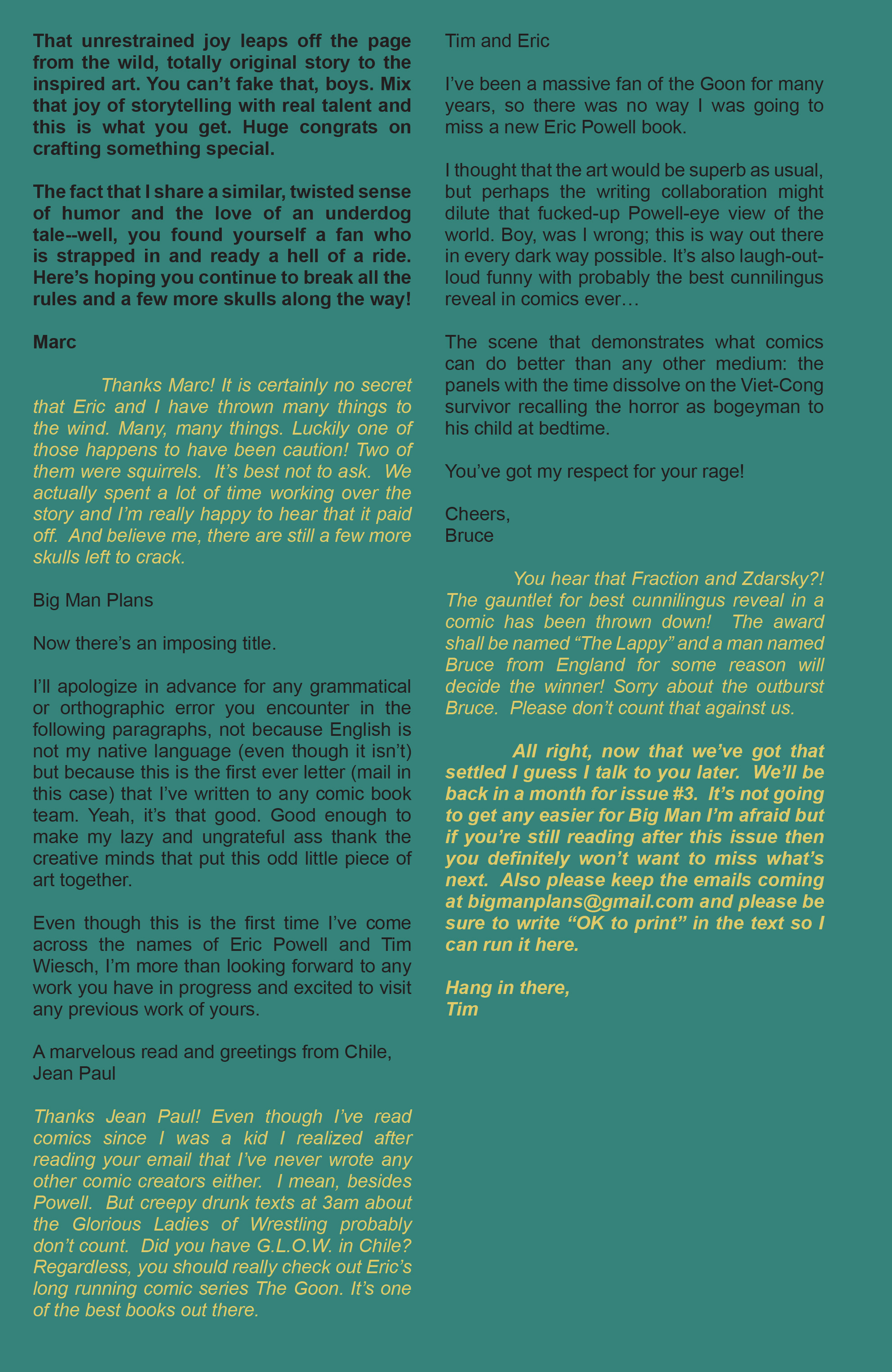 Read online Big Man Plans comic -  Issue #2 - 26