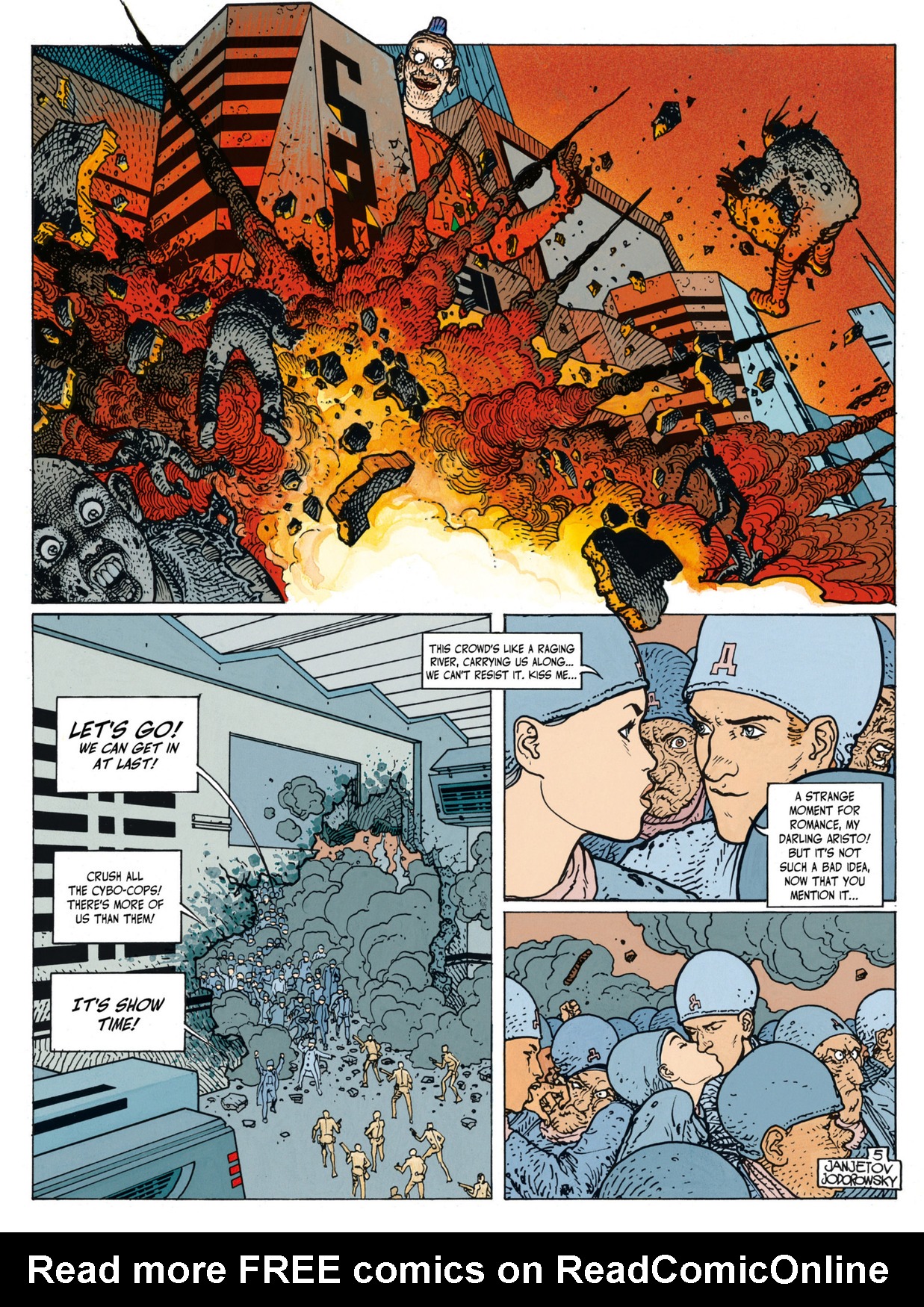 Read online Before the Incal comic -  Issue #5 - 8