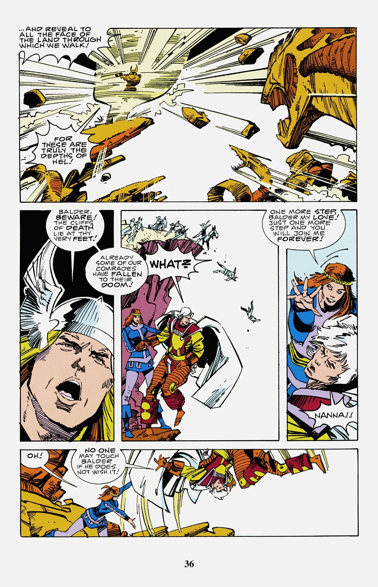 Read online Thor Visionaries: Walter Simonson comic -  Issue # TPB 3 - 38