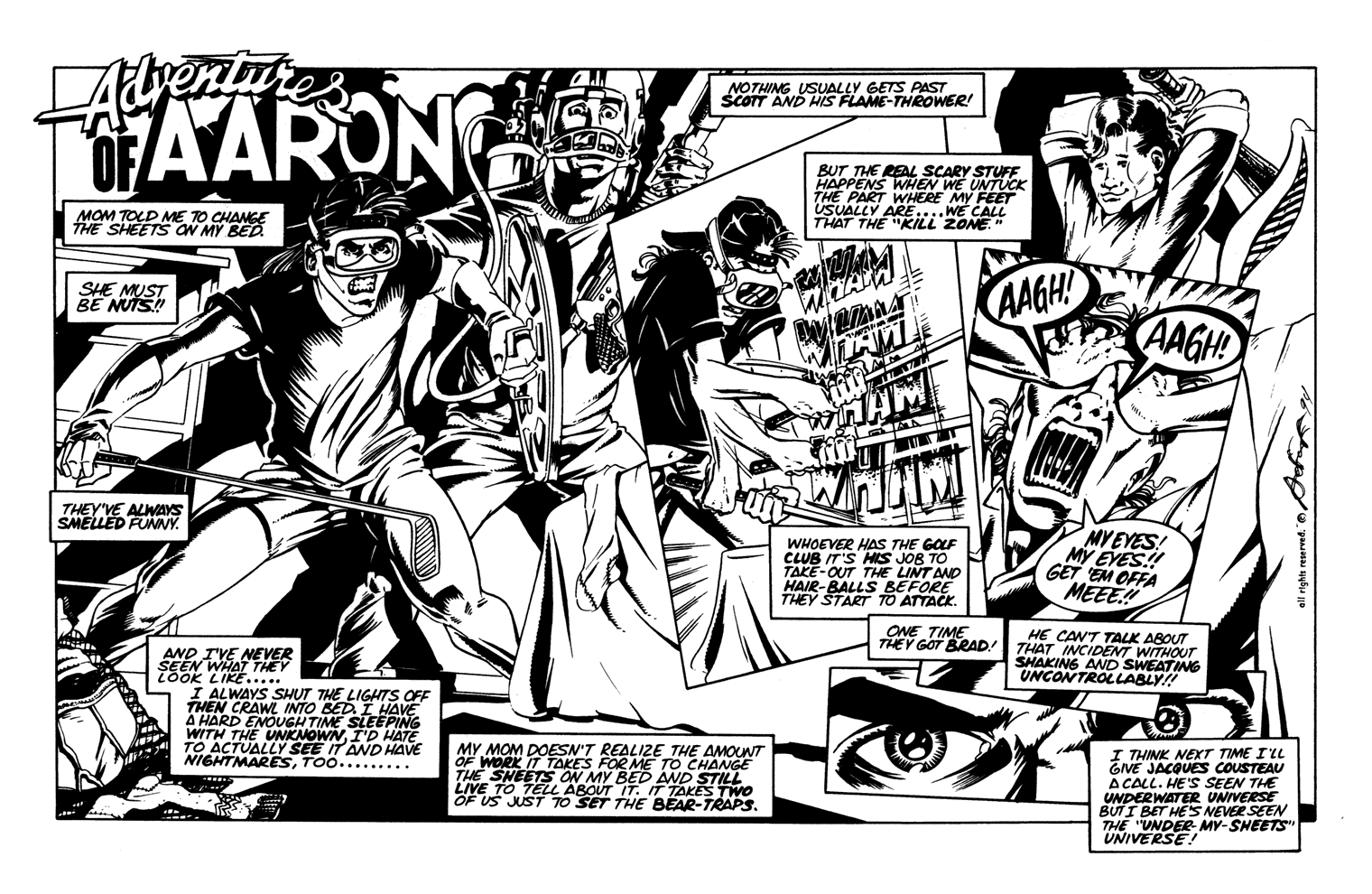 Read online Aaron Strips comic -  Issue #2 - 21