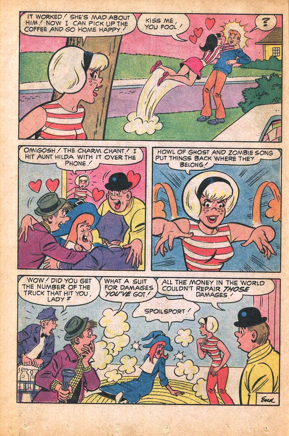 Read online Archie's TV Laugh-Out comic -  Issue #15 - 40